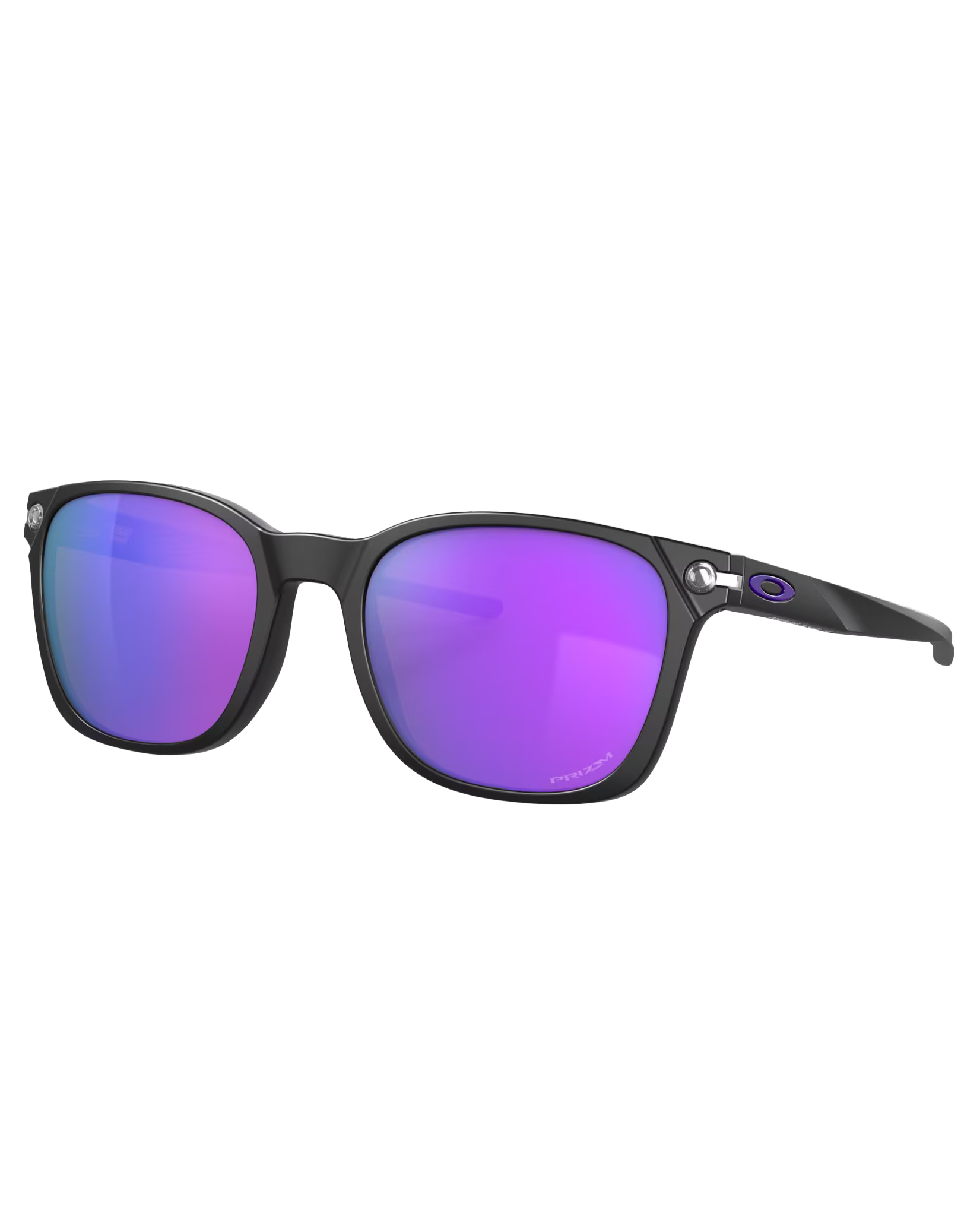 Ojector Prizm Sunglasses In Matte BlackandPrizm Violet