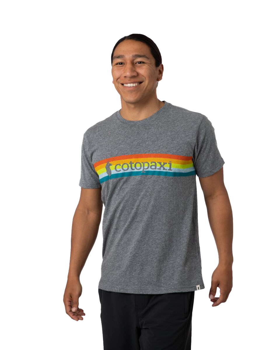On The Horizon T-shirt In Heather Grey