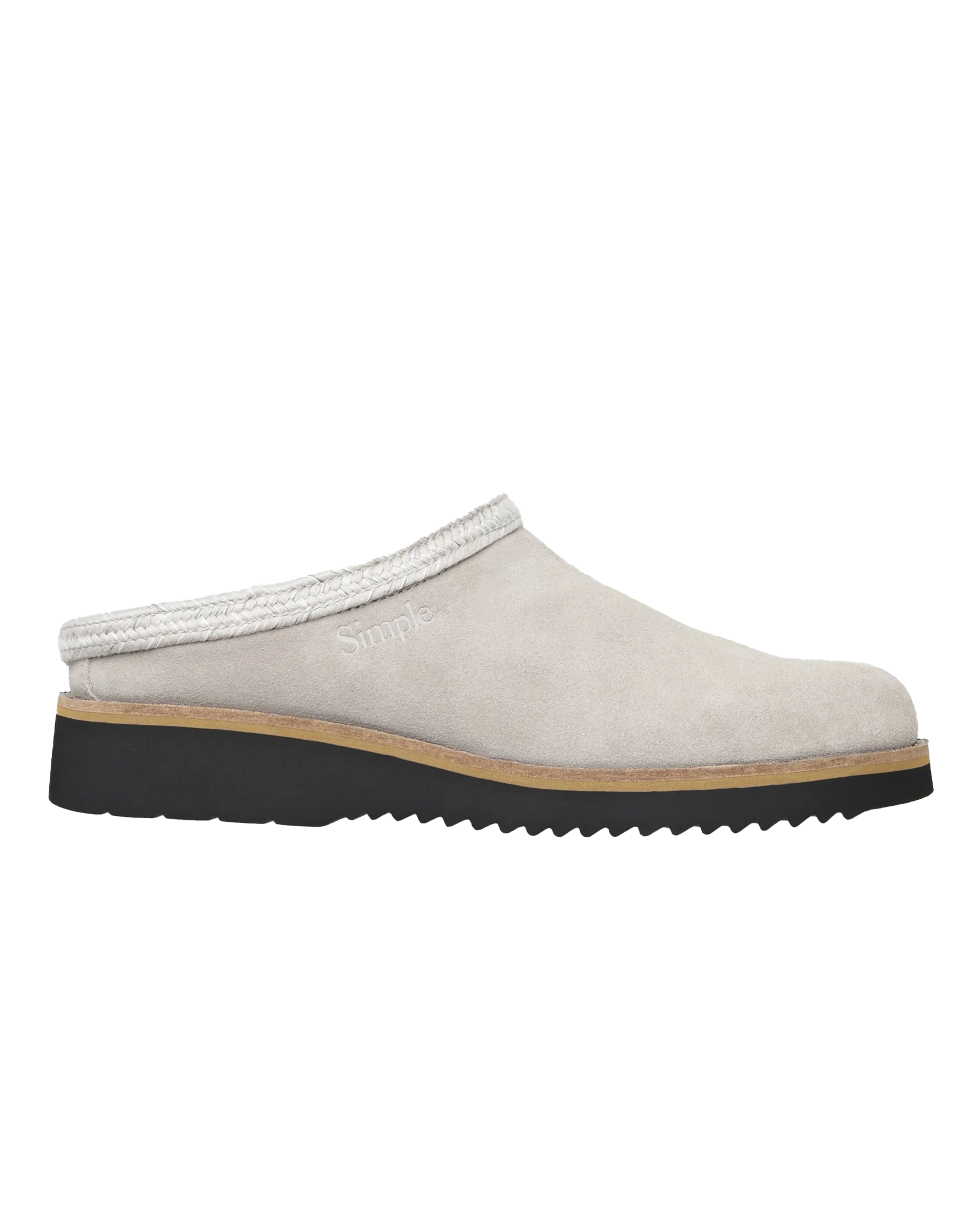 Original Suede Clogs In Stone