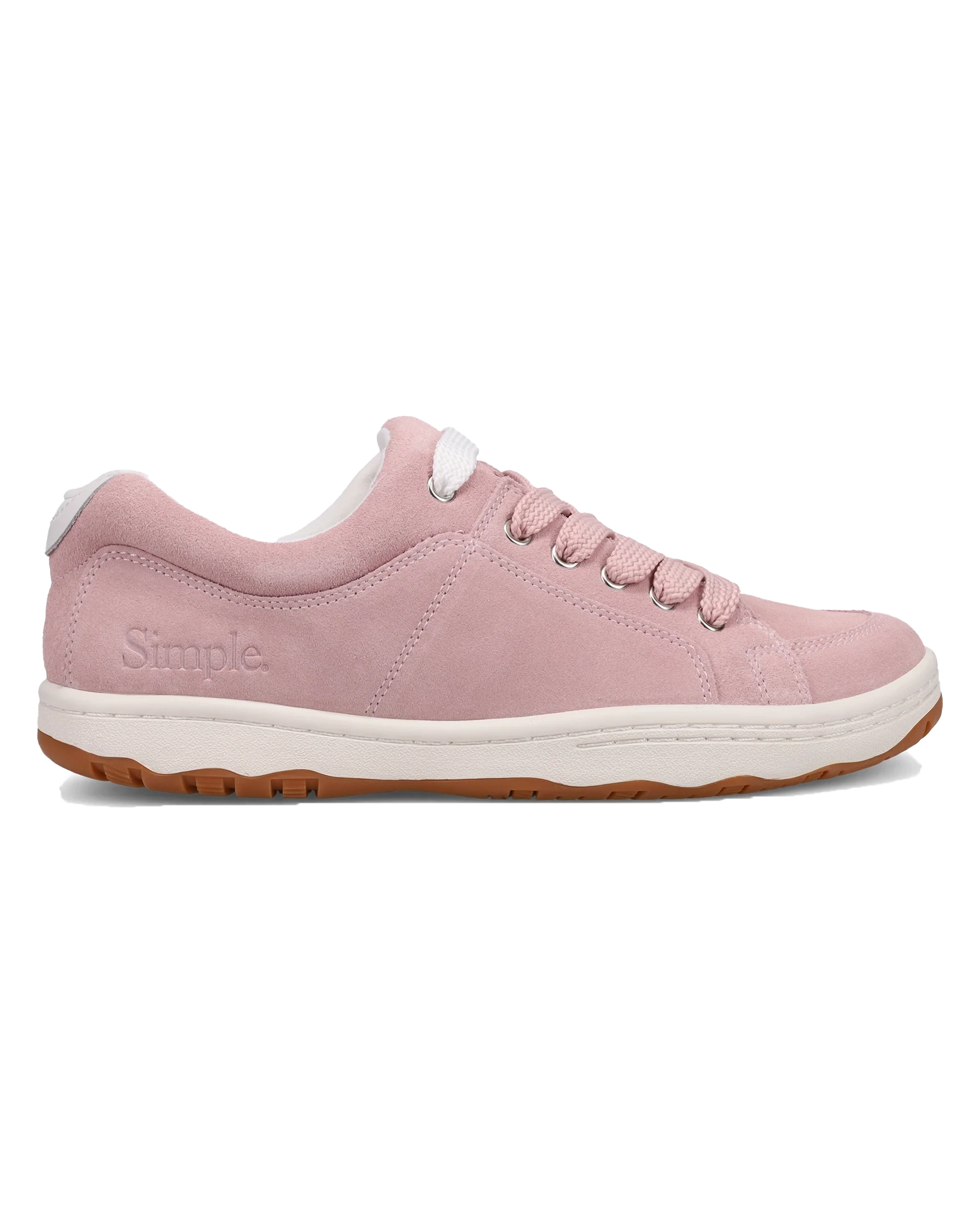 Os Standard Issue Suede Shoes In Mauve