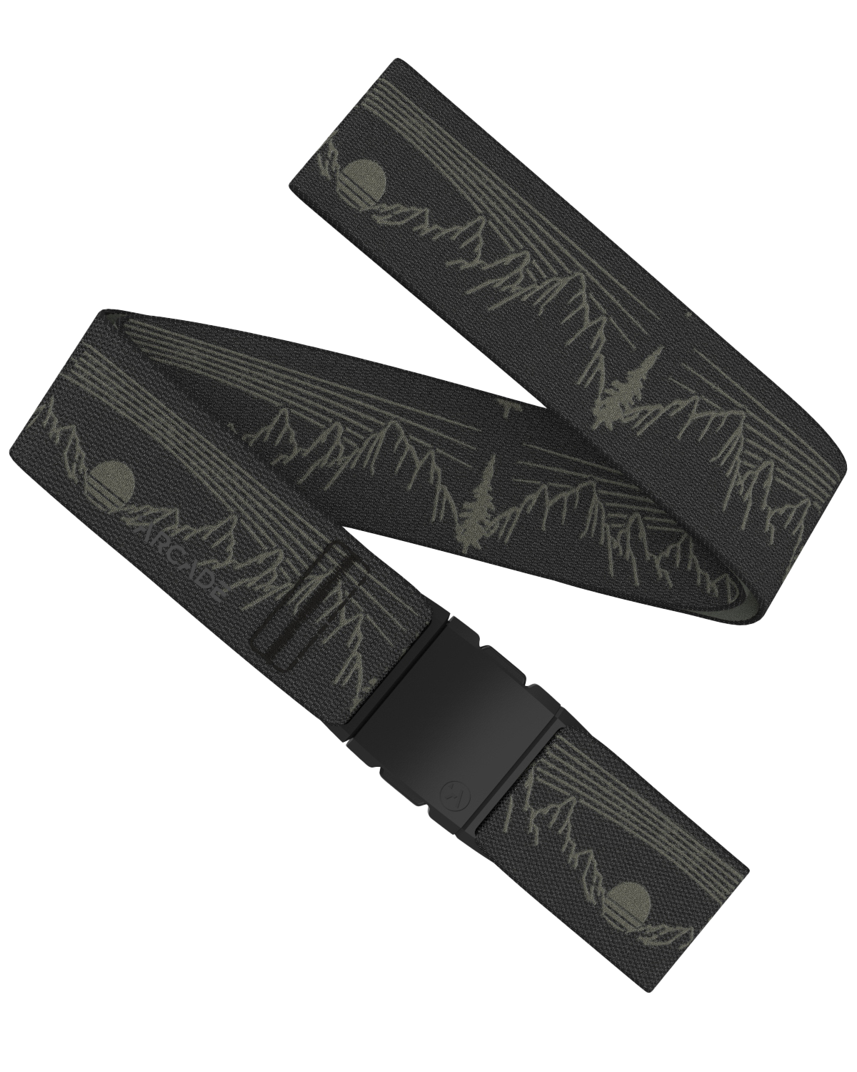 Out Of Range Belt In Ivy Green