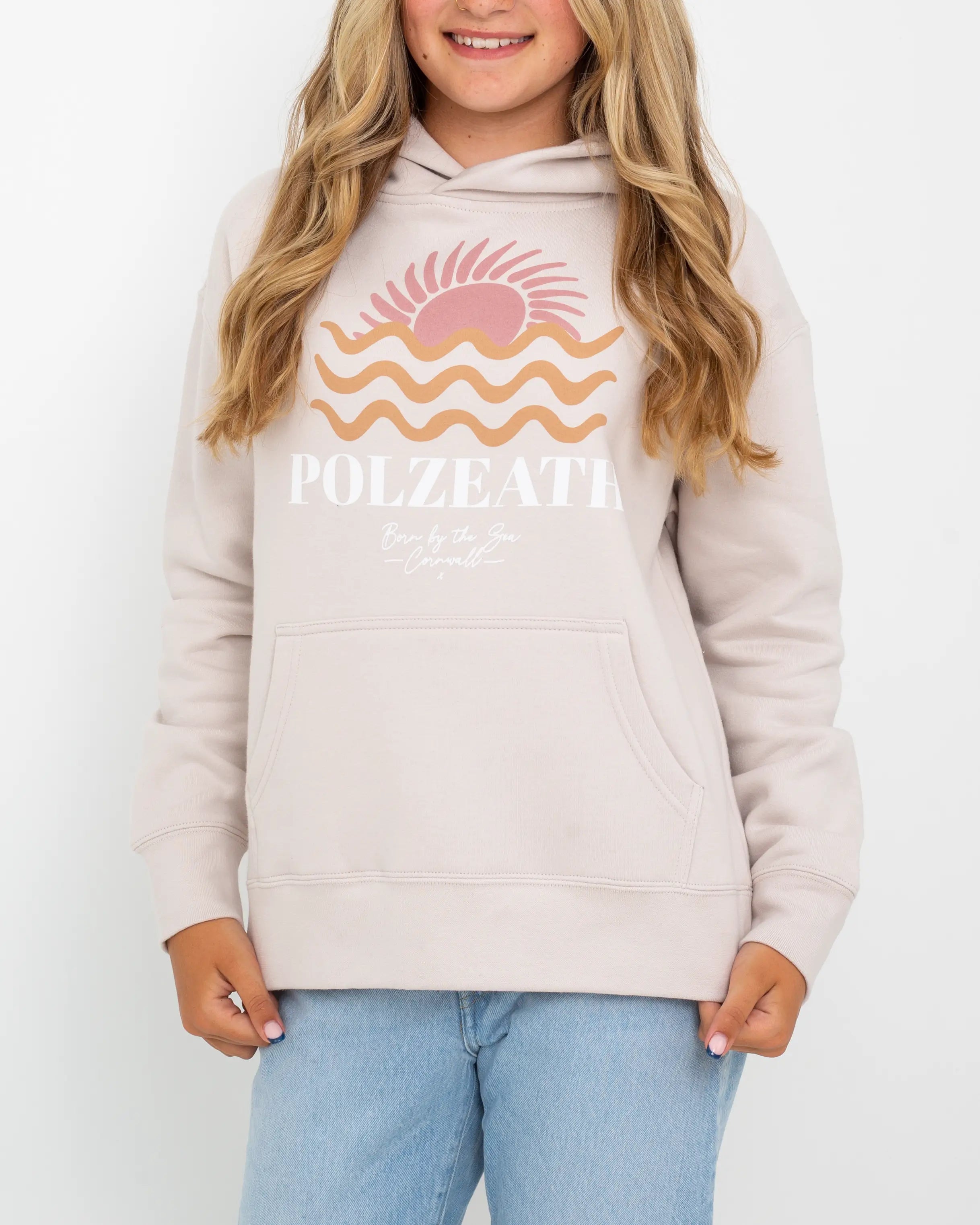 Polzeath Hoodie In Bone