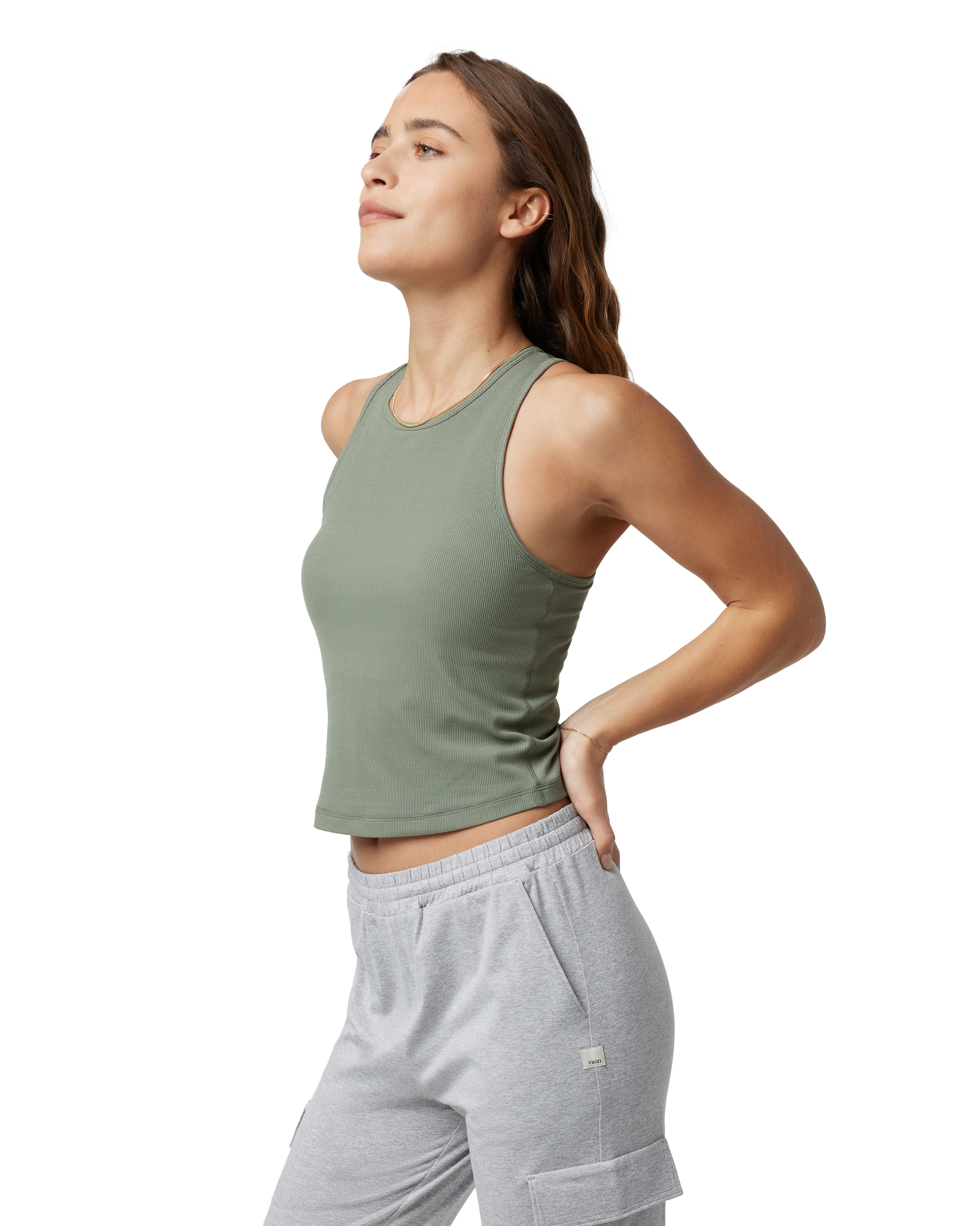 Pose Plyo Vest In Pistachio