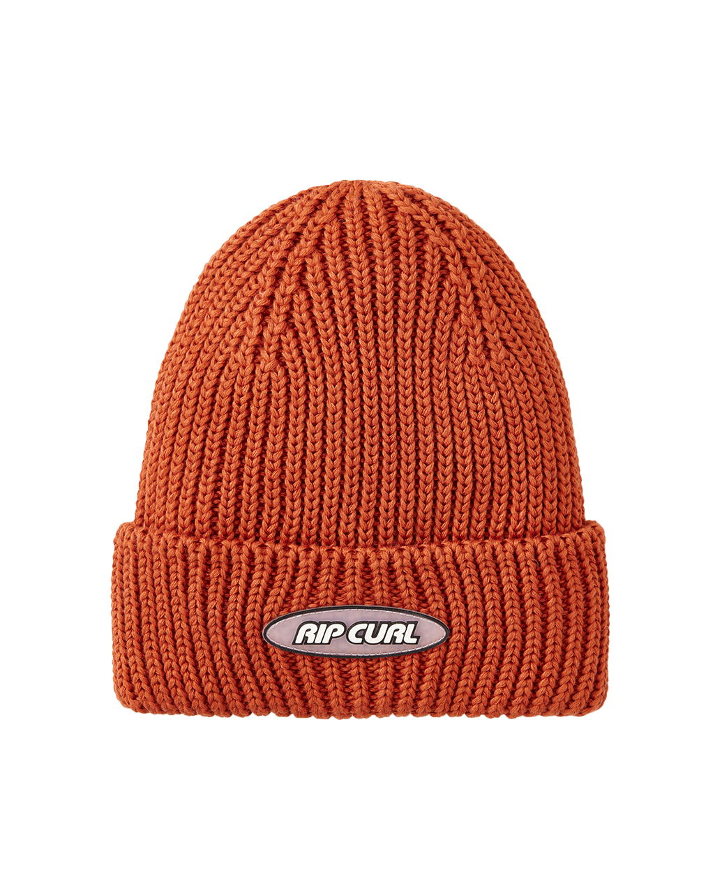 Premium Surf Shallow Beanie In Burnt Red
