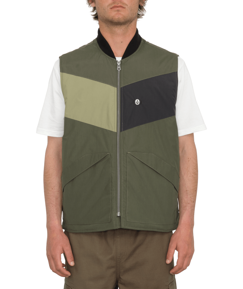 Prysmer Gilet In Squadron Green