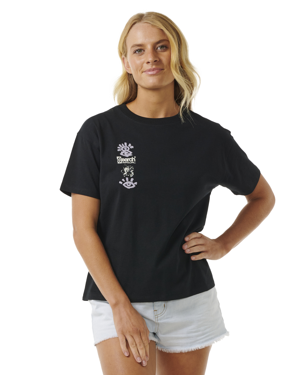 Quest Relaxed T-shirt In Black