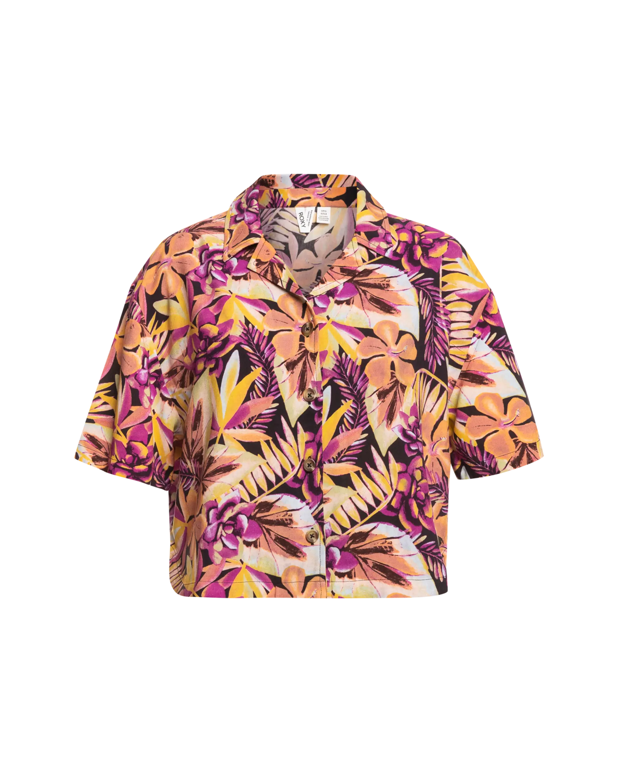 Rad Days Shirt In Anthracite Hot Tropics Apparel