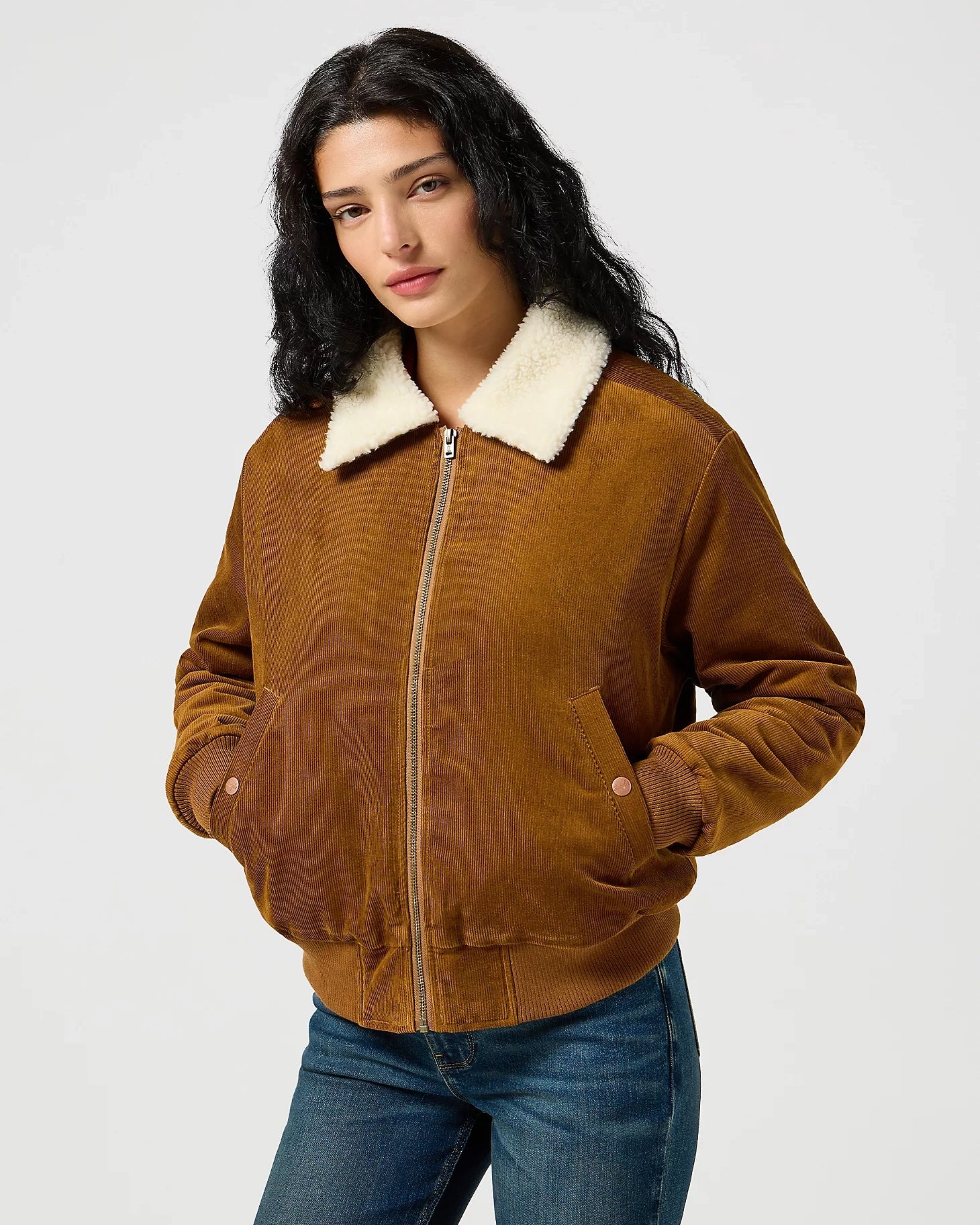 Aviator Jacket In Monks Robe