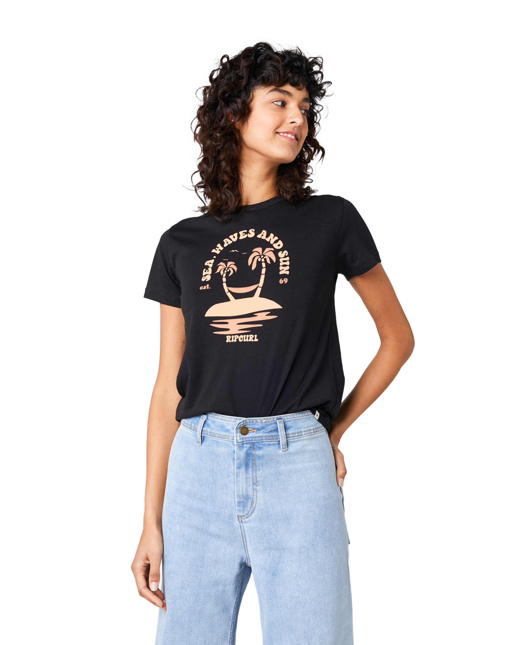 Re-entry T-shirt In Black