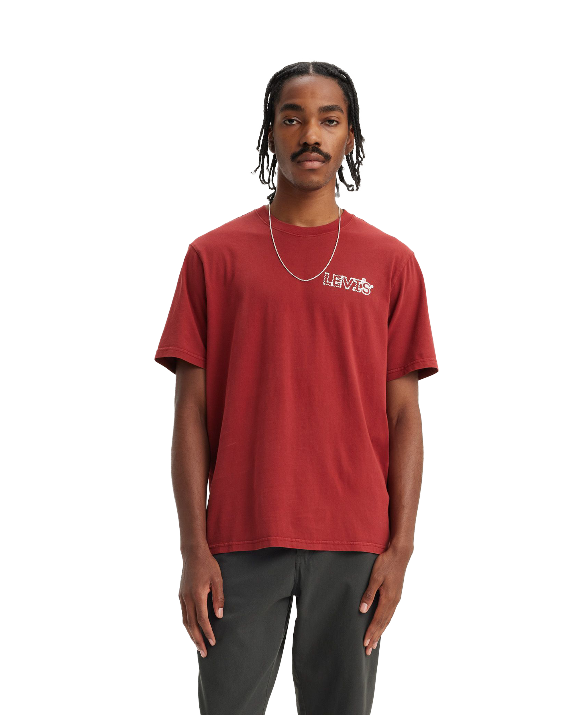 Relaxed Graphic T-shirt In Sun Dried Tomato