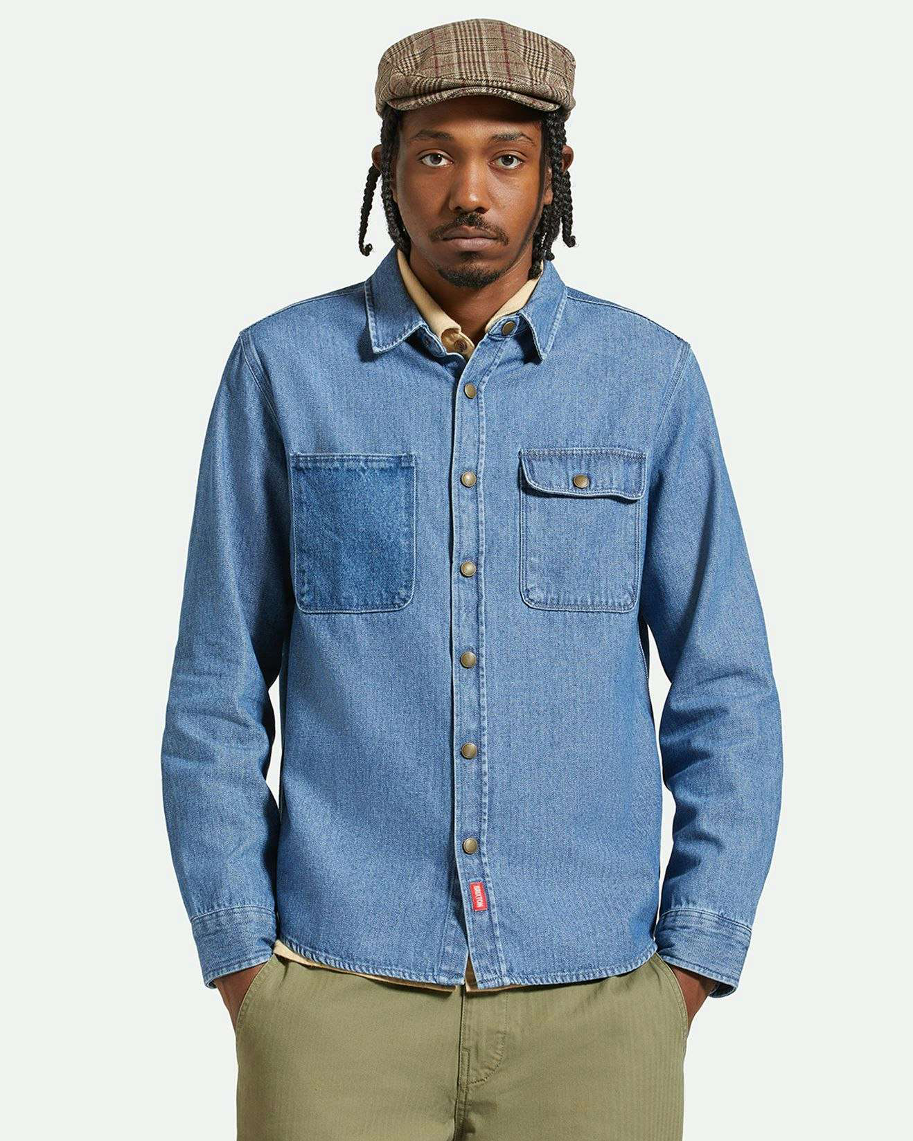 Reserve Assembly Overshirt In Union Herringbone