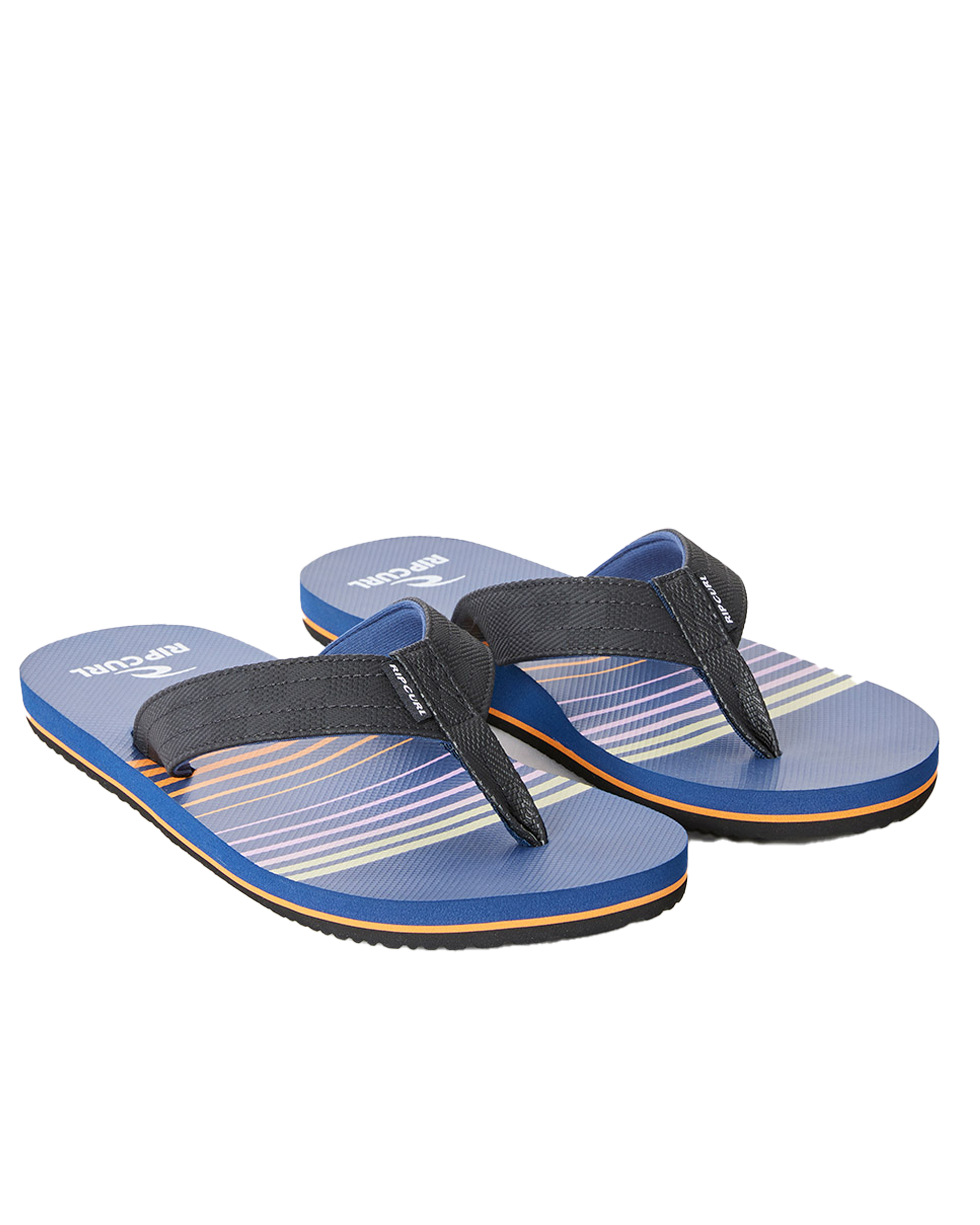 Ripper Flip Flops In BlueandOrange