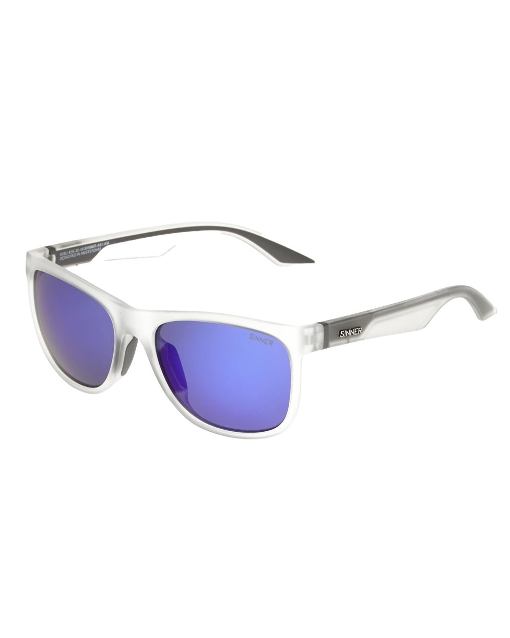 Rockford Sunglasses In Matte Transparent