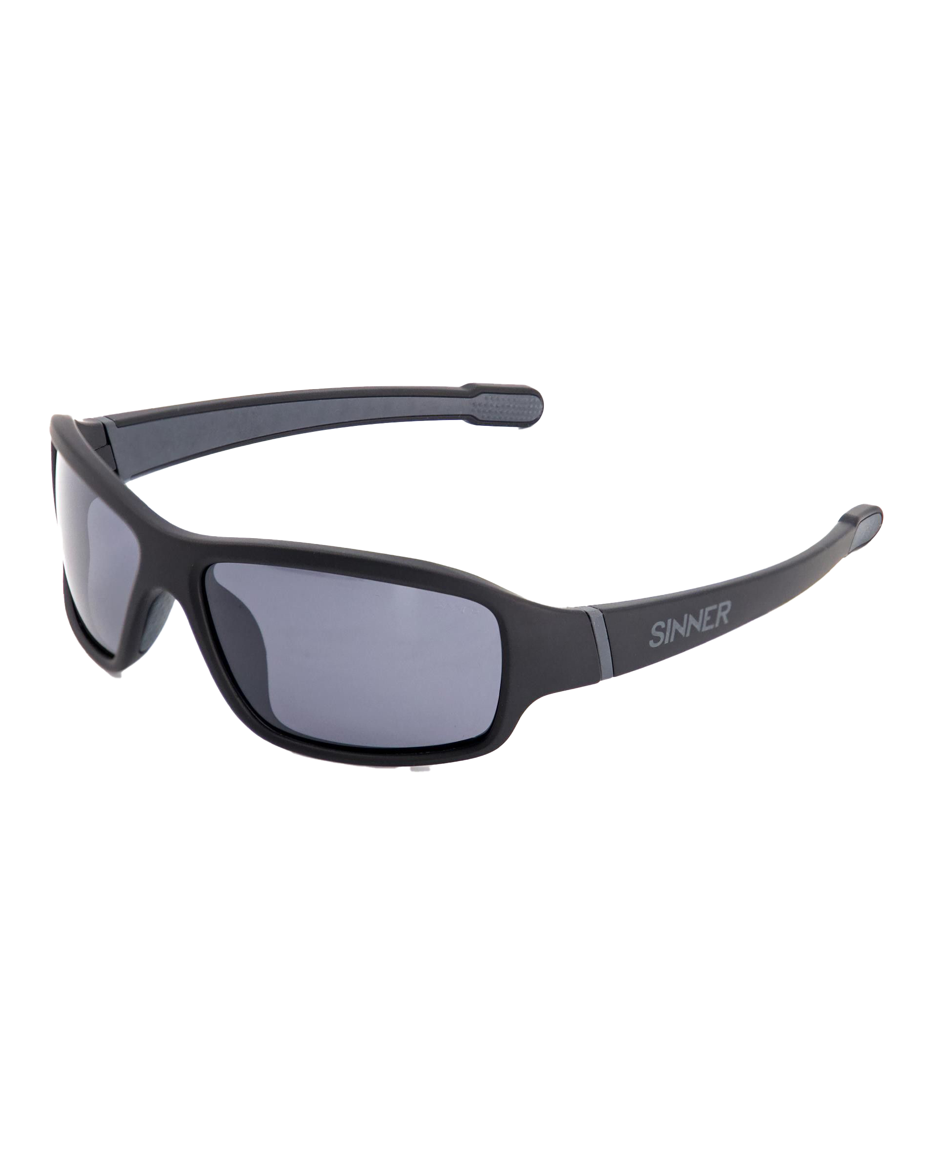 Ros X Sunglasses In BlackandSmoke Flash Mirror