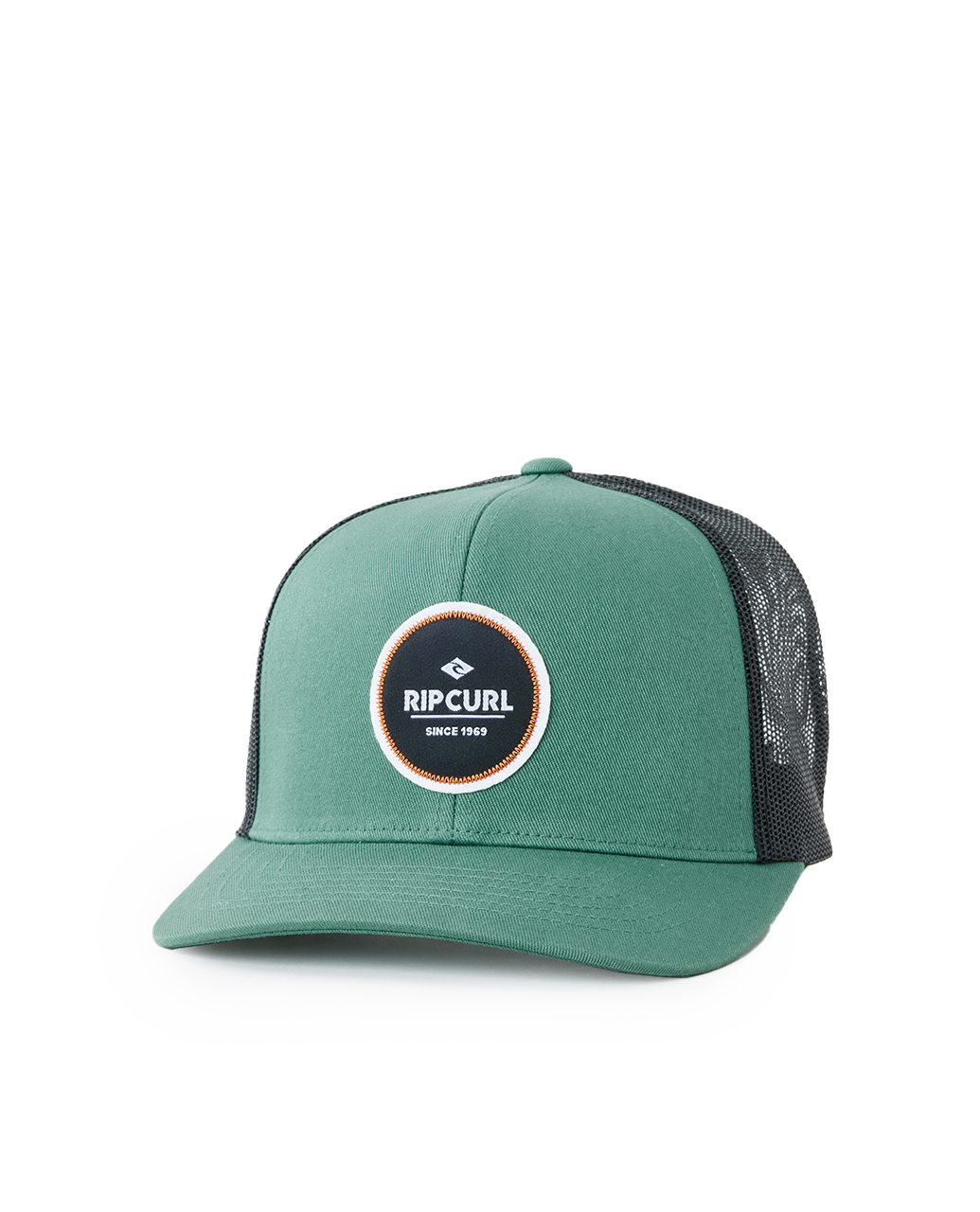 Routine Curve Trucker Cap In Bluestone