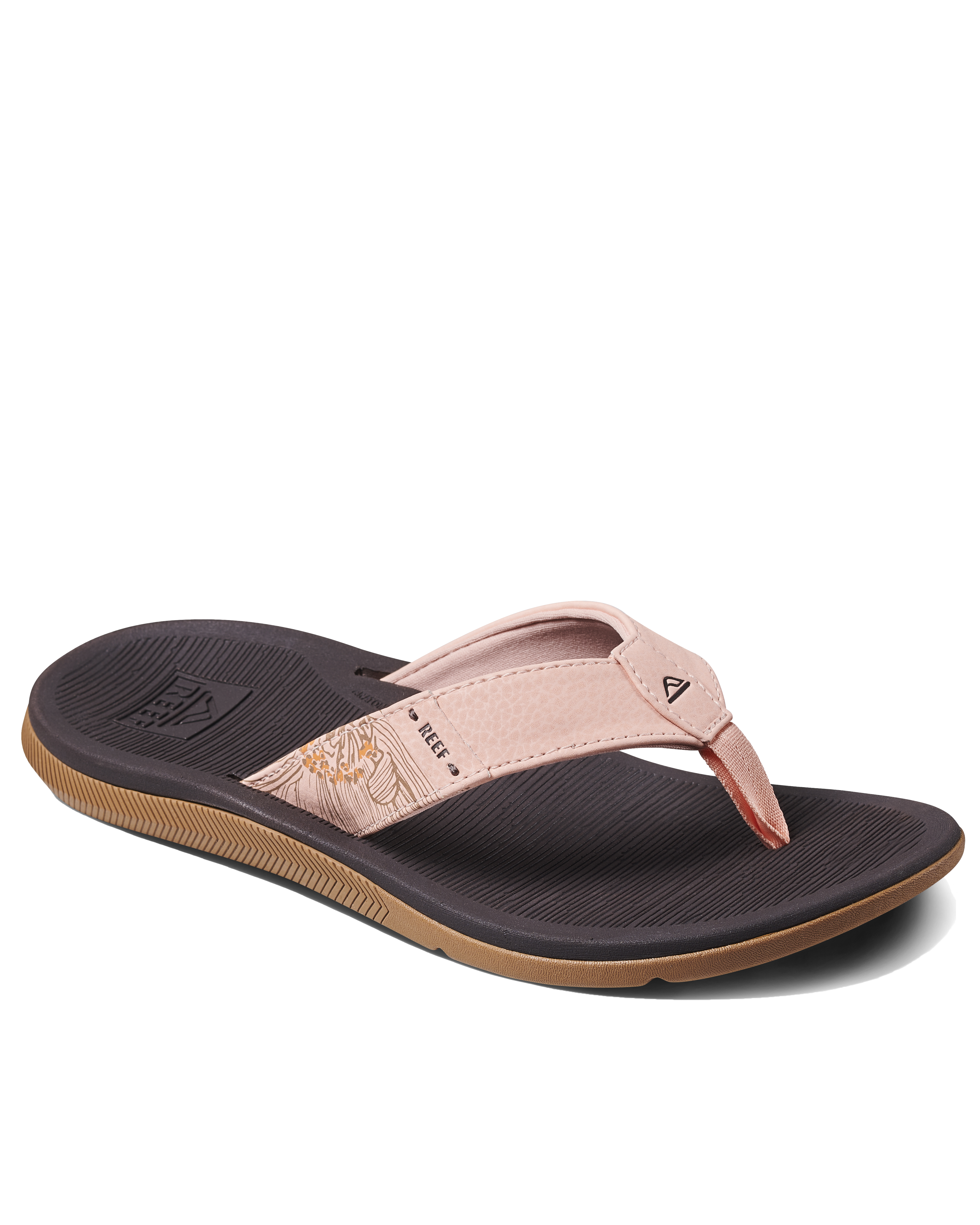 Santa Ana Flip Flops In Peach Parfait