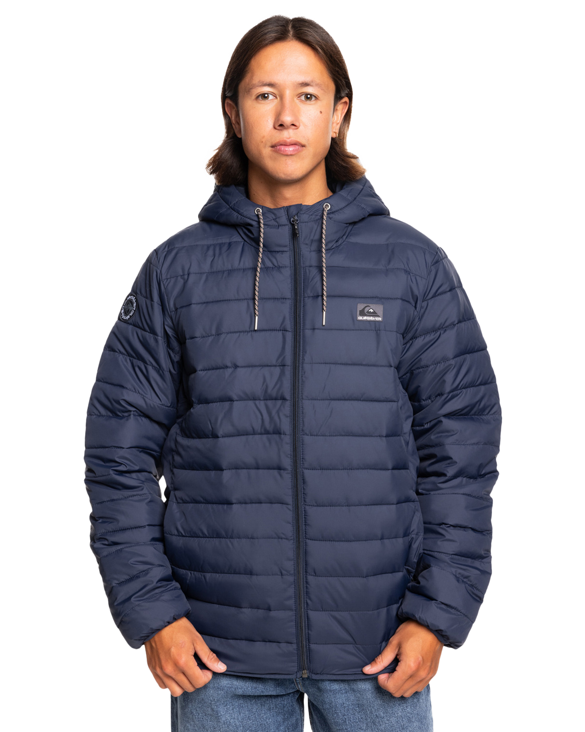 Scaly Jacket In Navy Blazer