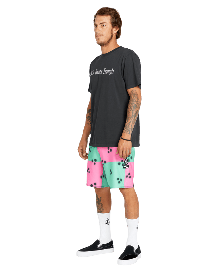 Schroff X Volcom Boardshorts In Dusty Aqua