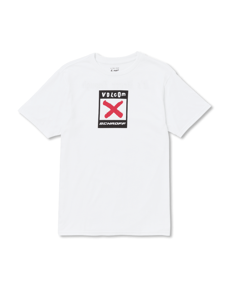 Schroff X Volcom T-shirt In White