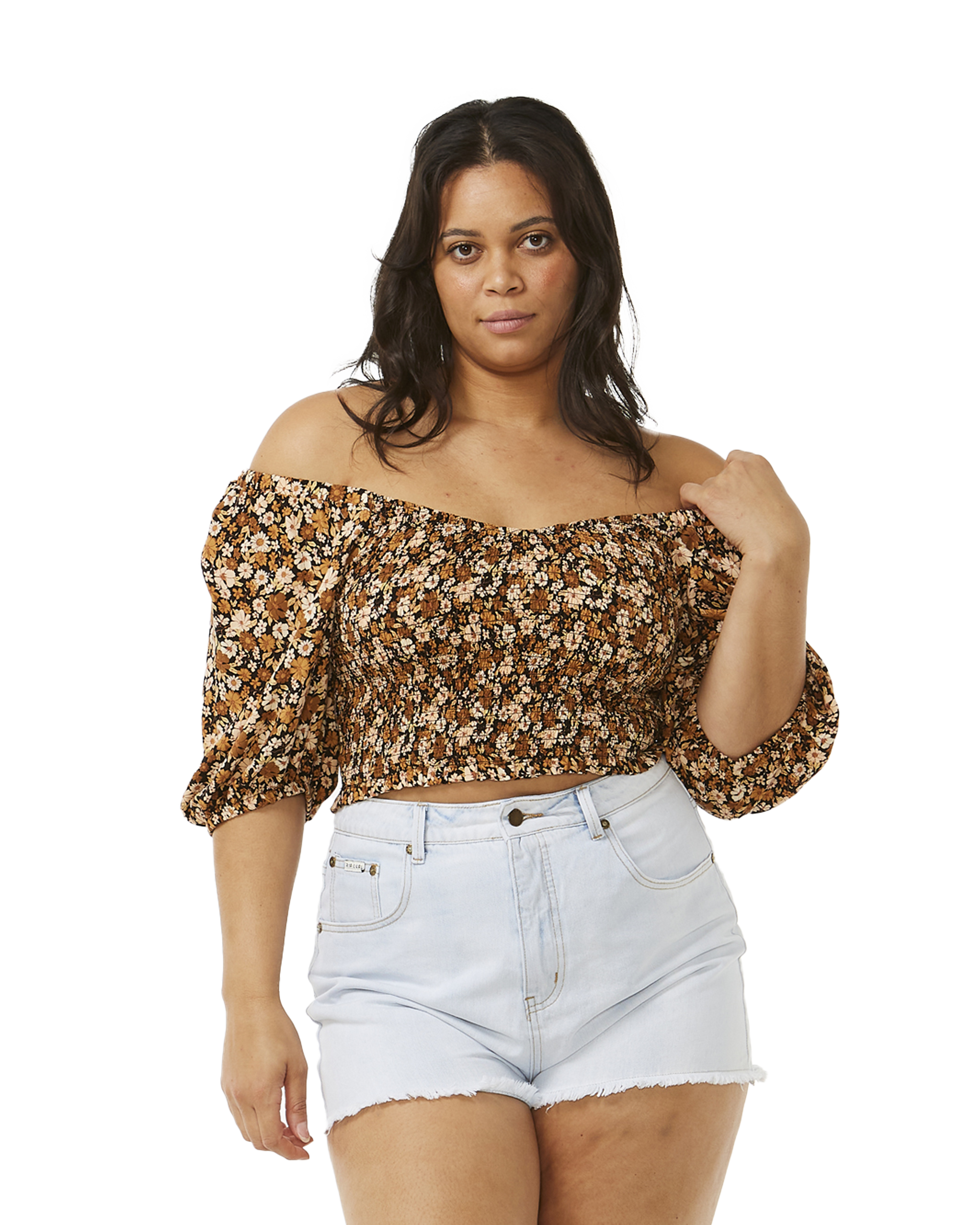 Sea Of Dreams Top In Brown