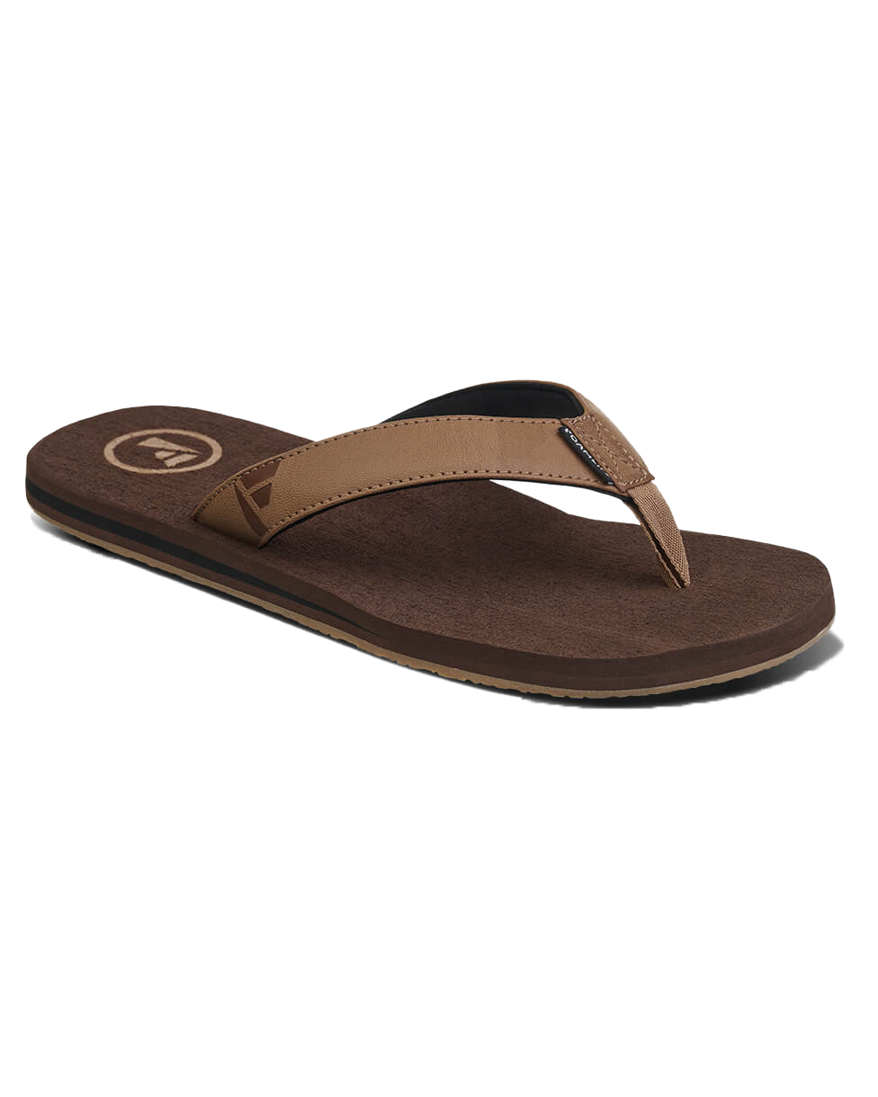 Seales Earth Flip Flops In Earth Brown