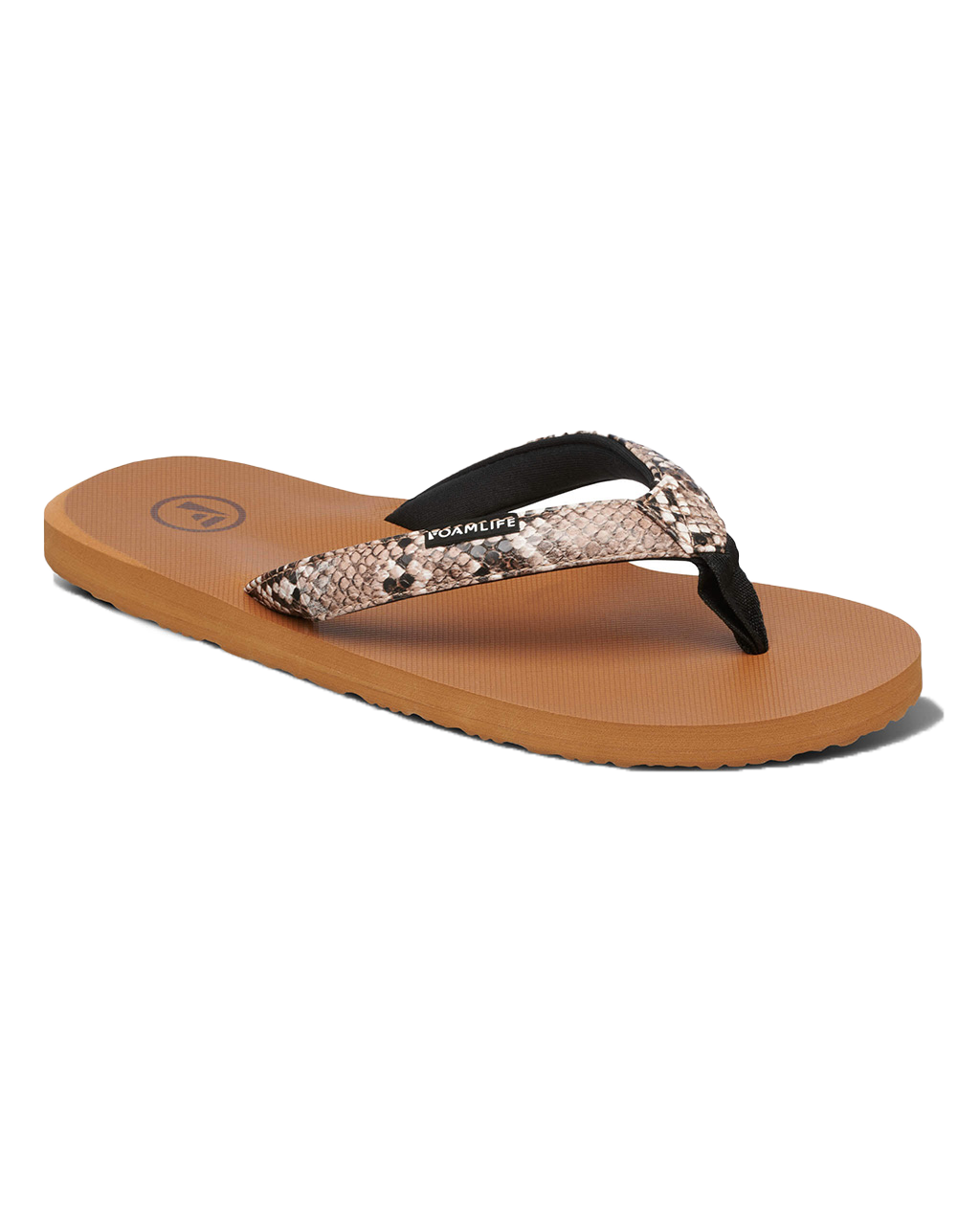 Selene Flip Flops In Latte Brown