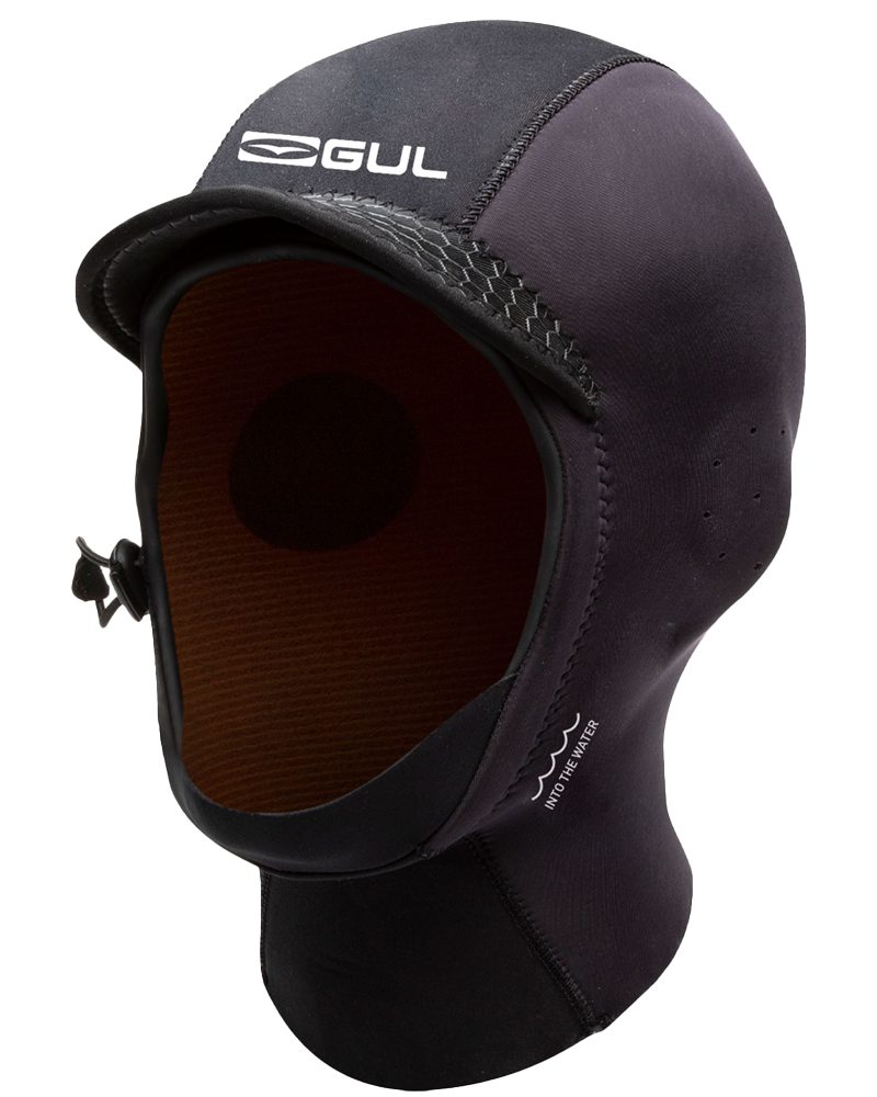 3mm Peaked Wetsuit Hood In Black