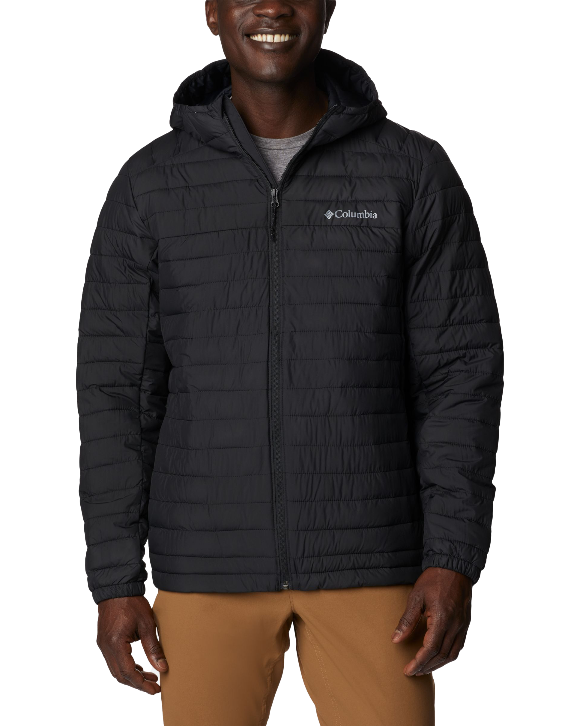 Silver Falls Hooded Jacket In Black
