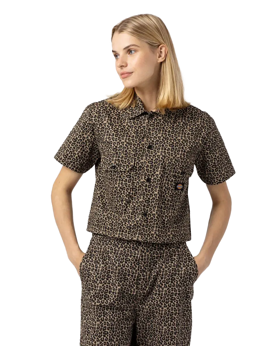 Silver Firs Shirt In Leopard