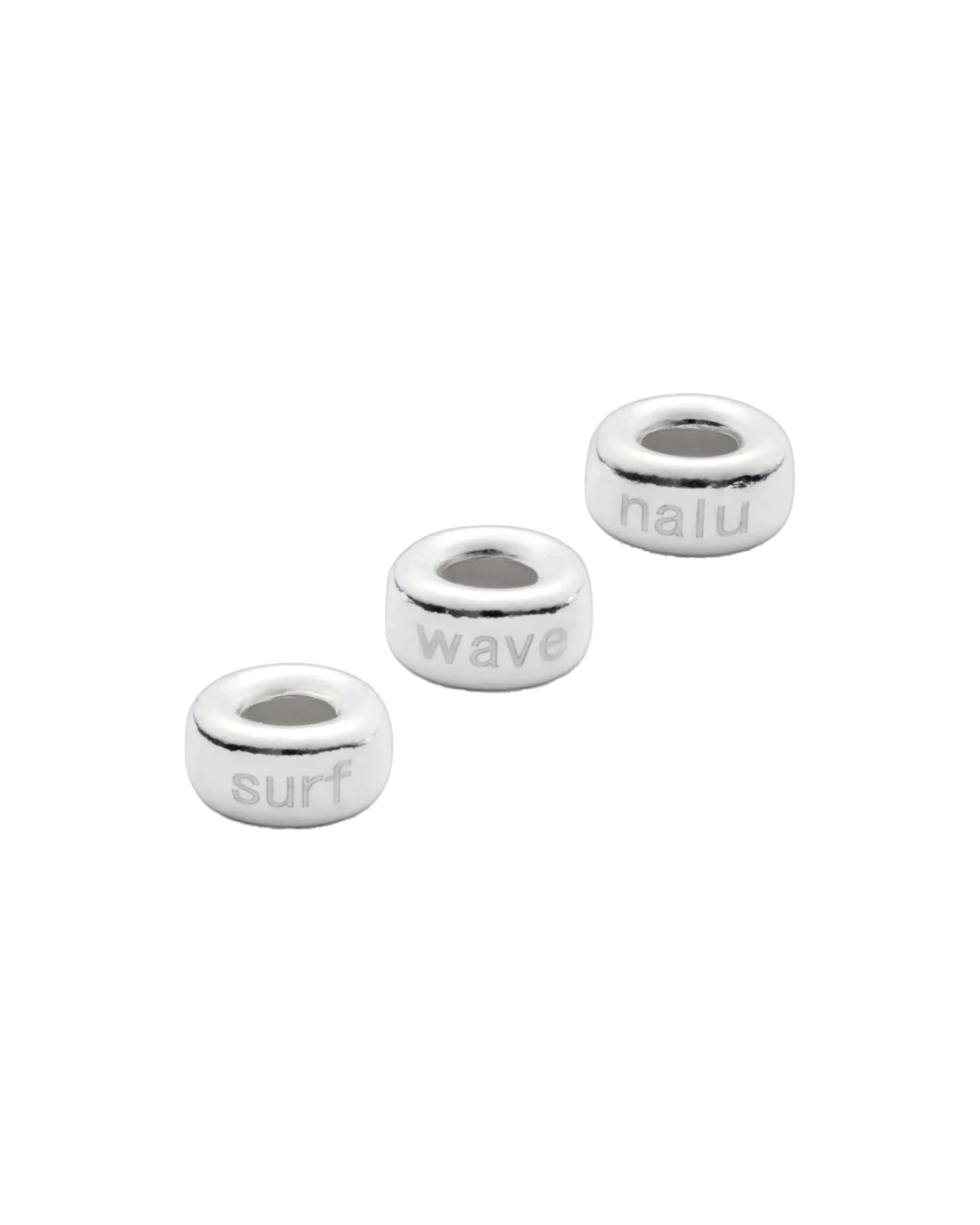 Silver Spacers Set In Silver