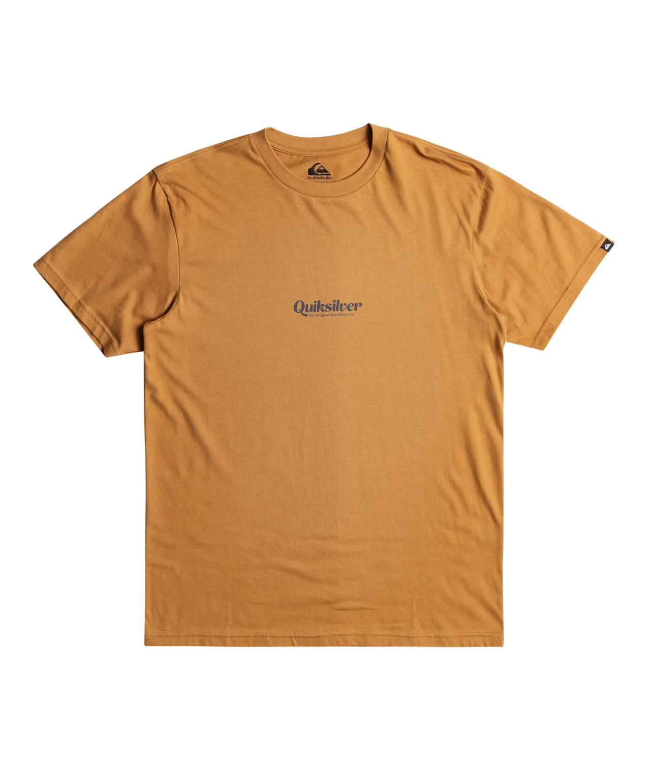 Simple Lettering T-shirt In Bone Brown