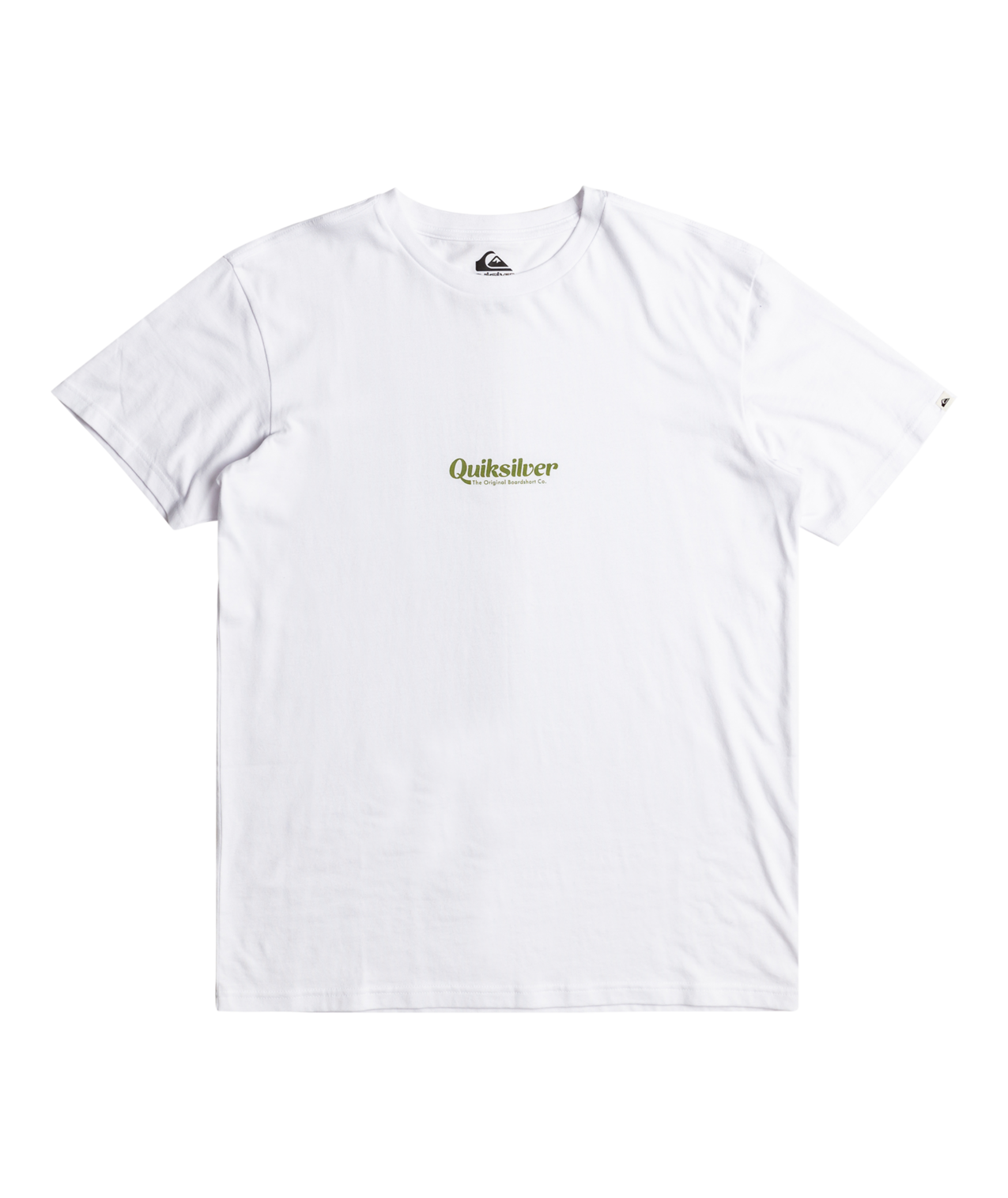 Simple Lettering T-shirt In White