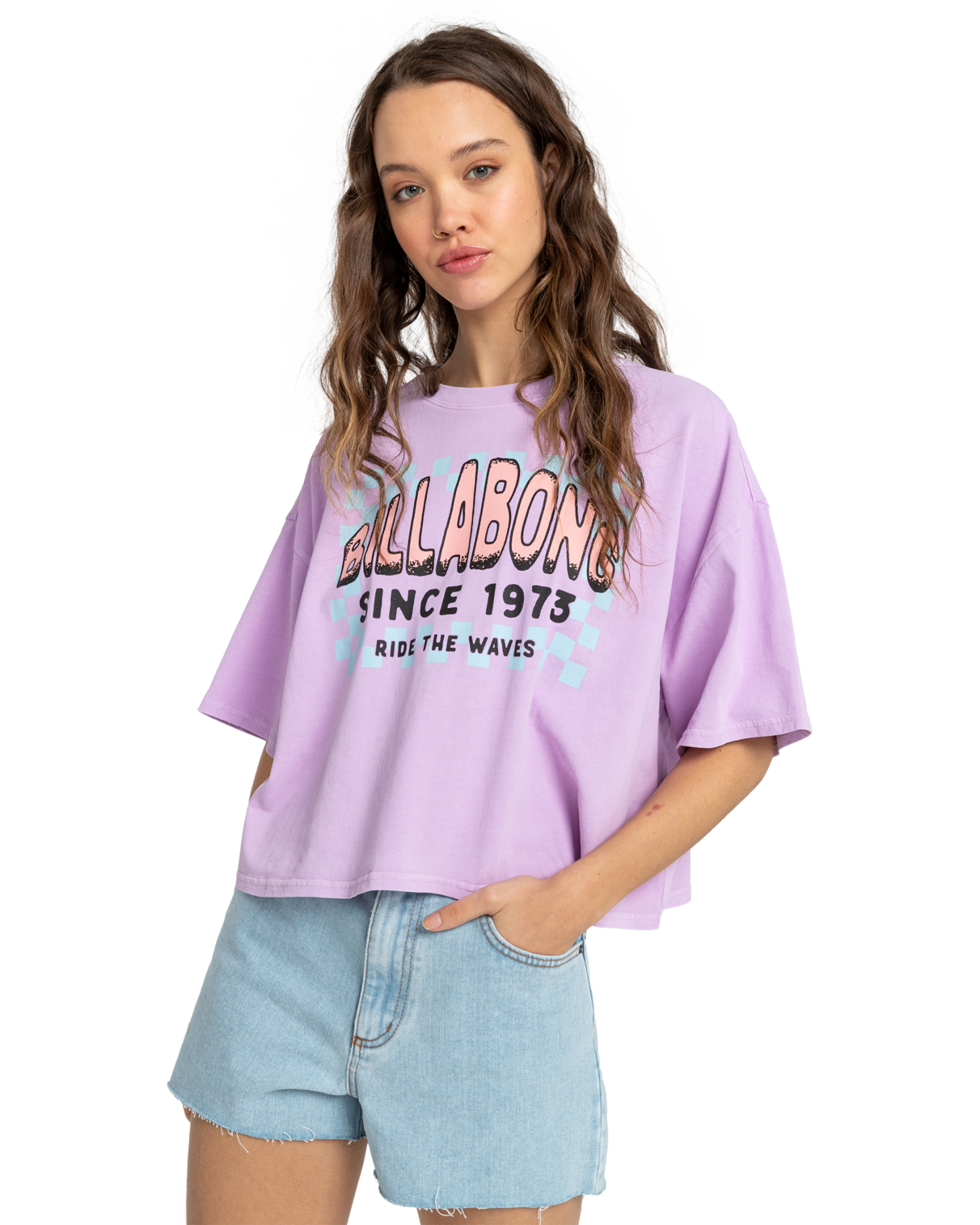 Since 73 T-shirt In Peaceful Lilac
