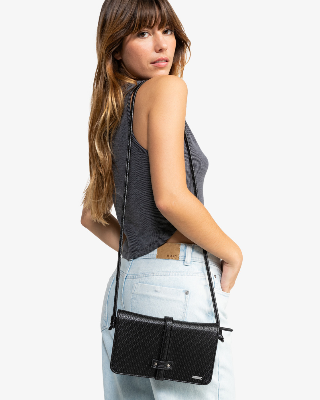 Singing Waves Bag In Anthracite