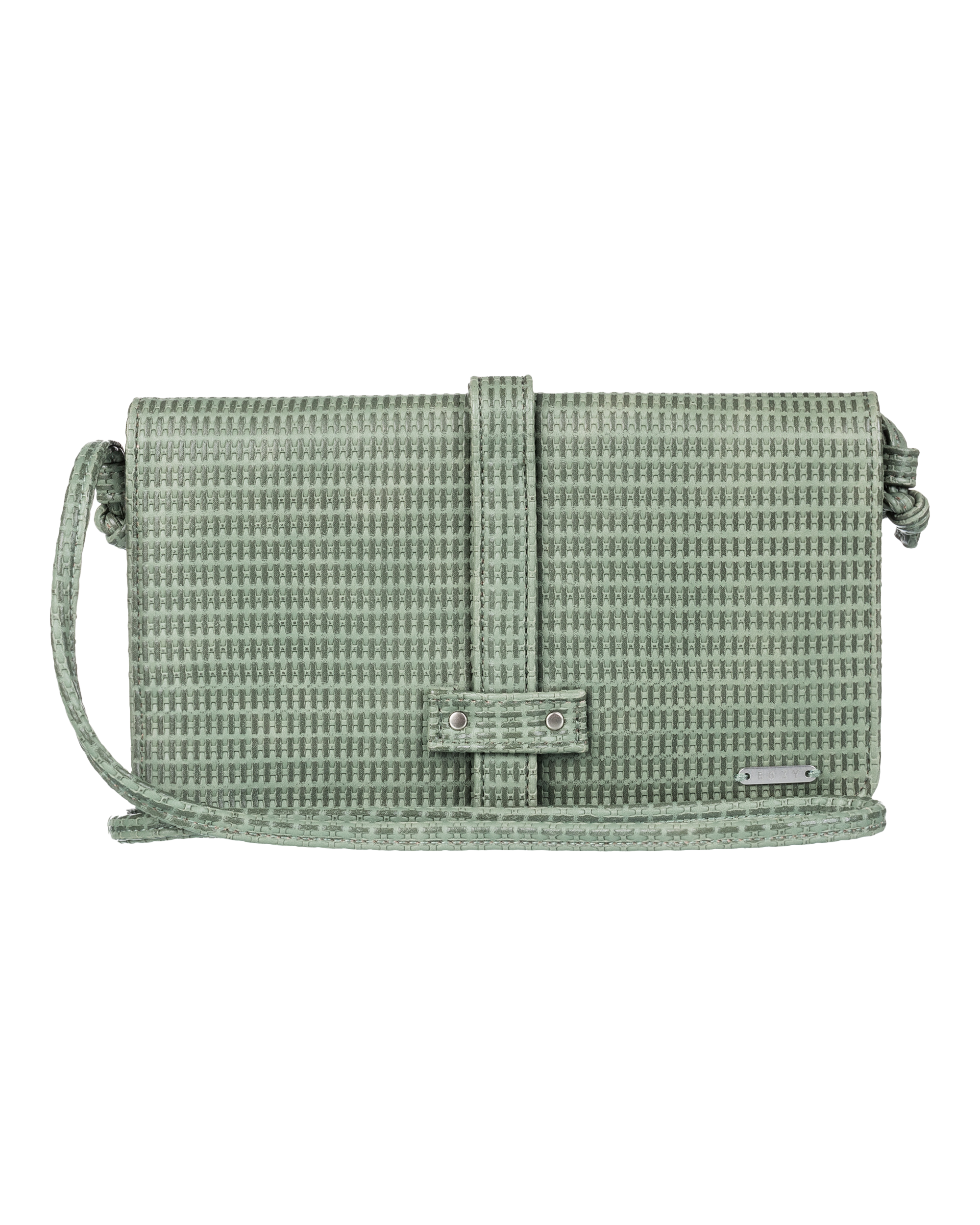 Singing Waves Crossbody Bag In Agave Green