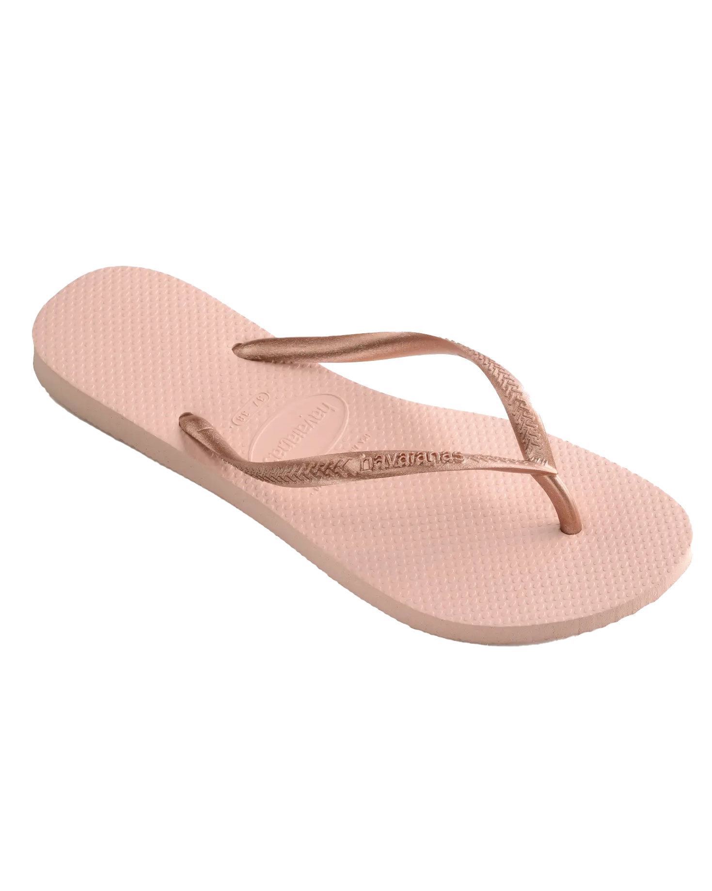 Slim Flip Flops In Ballet Rose