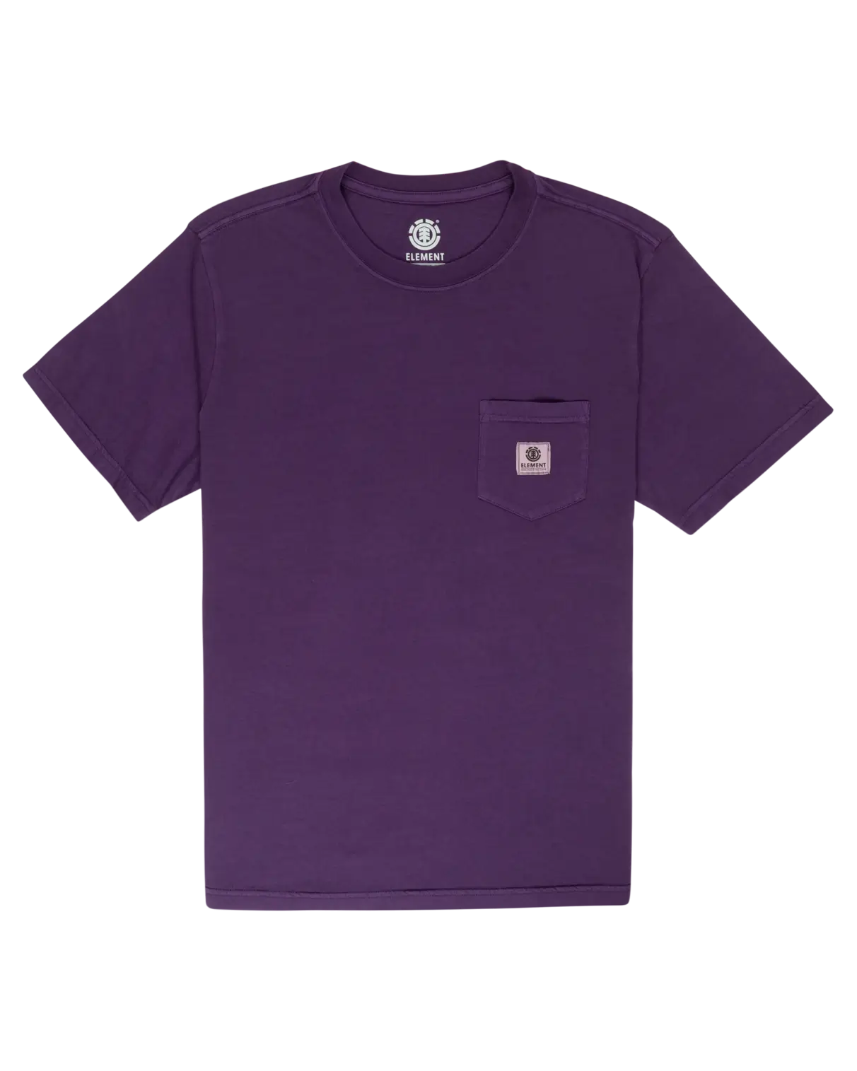 Basic Pocket T-shirt In Grape