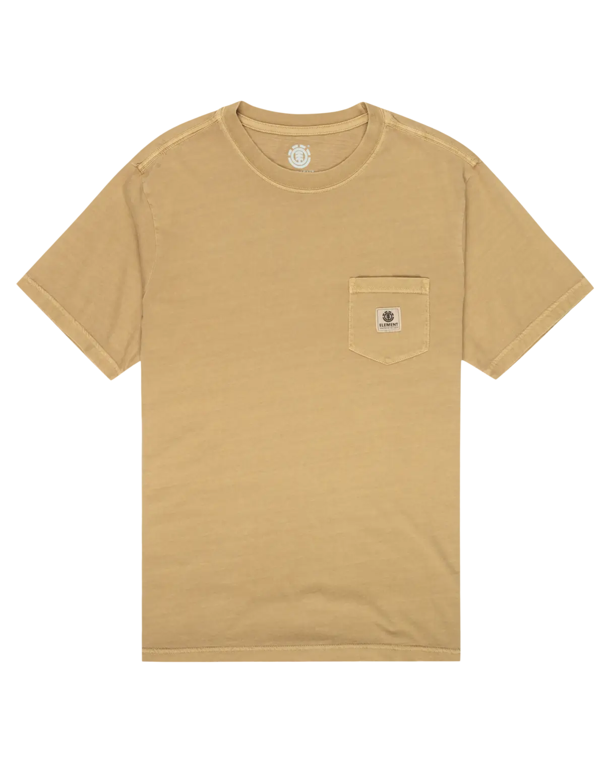 Basic Pocket T-shirt In Khaki