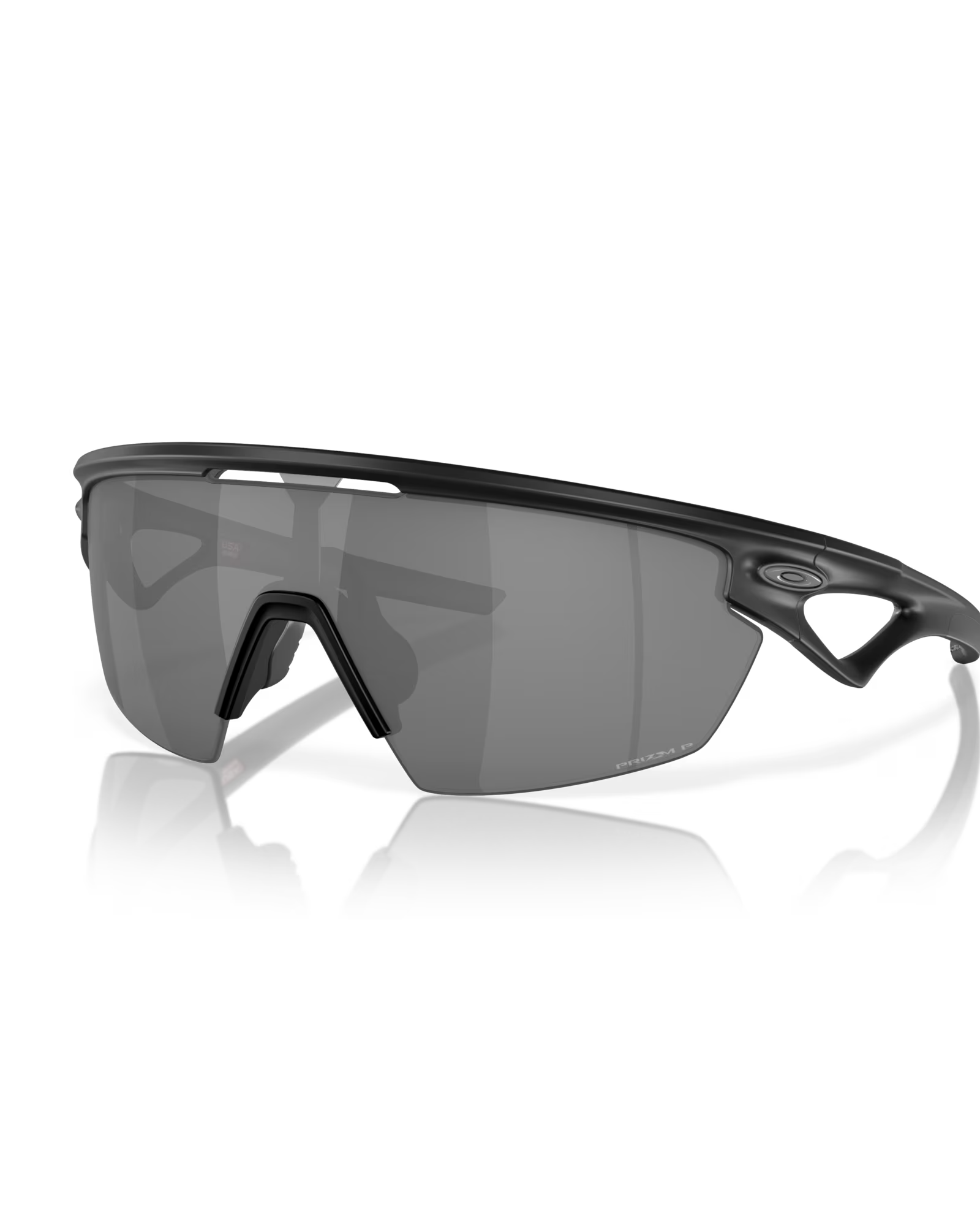 Sphaera Prizm Polarised Sunglasses In Matte BlackandPrizm Black