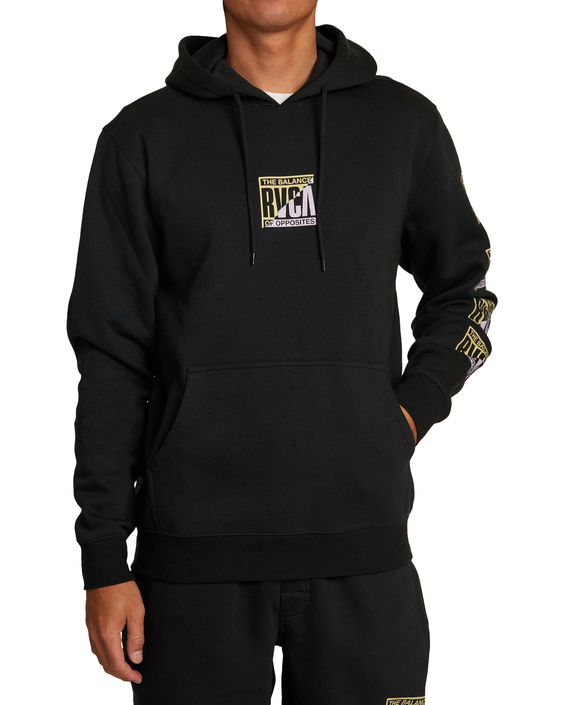 Splitter Hoodie In Black