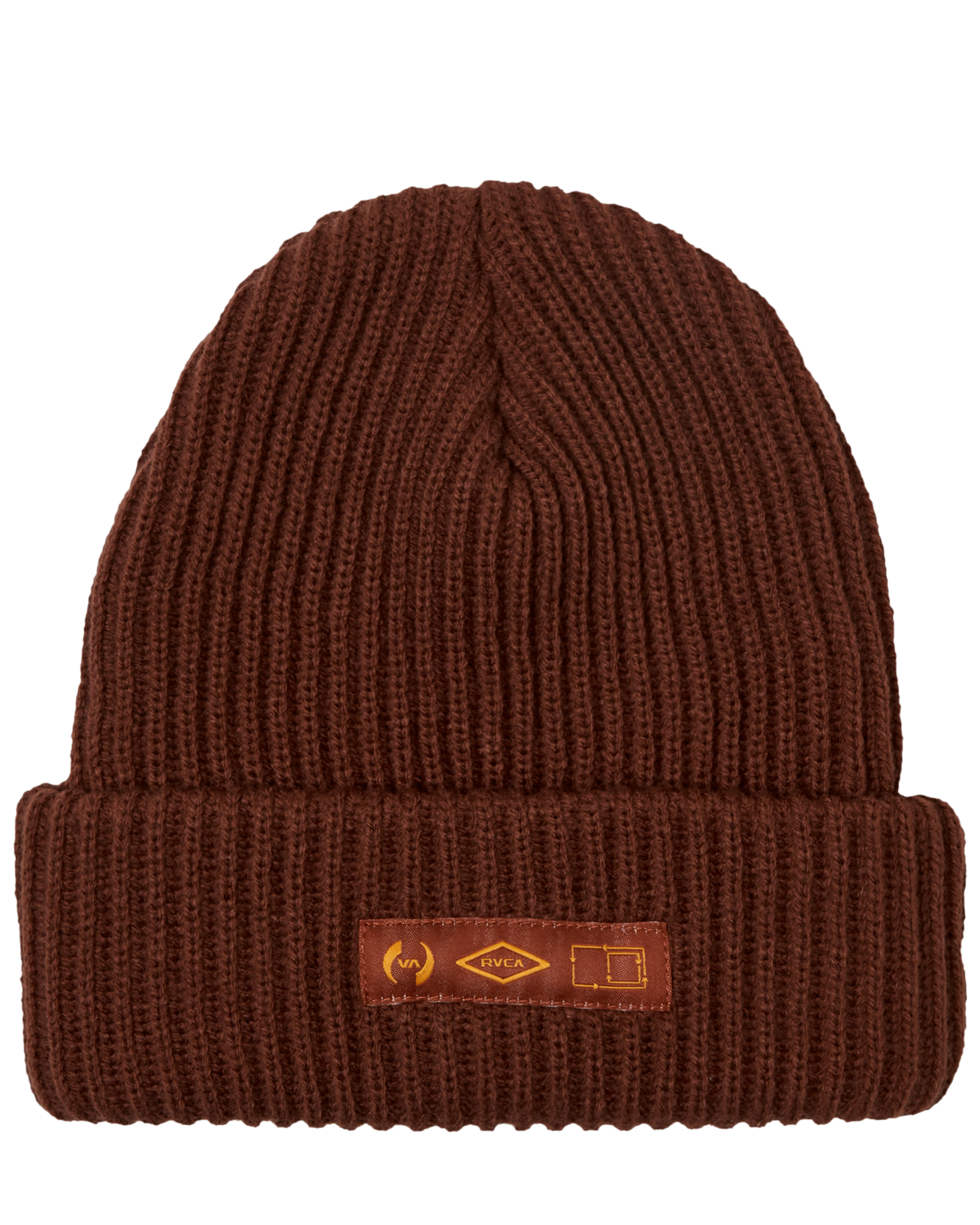 Stacked Beanie In Red Earth