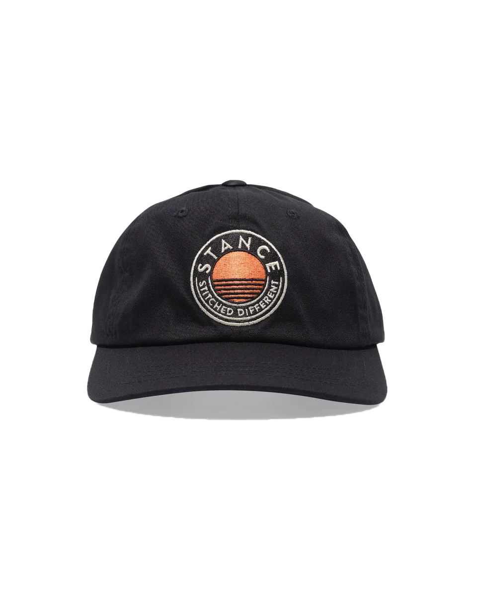 Standard Adjustable Cap In OrangeandBlack