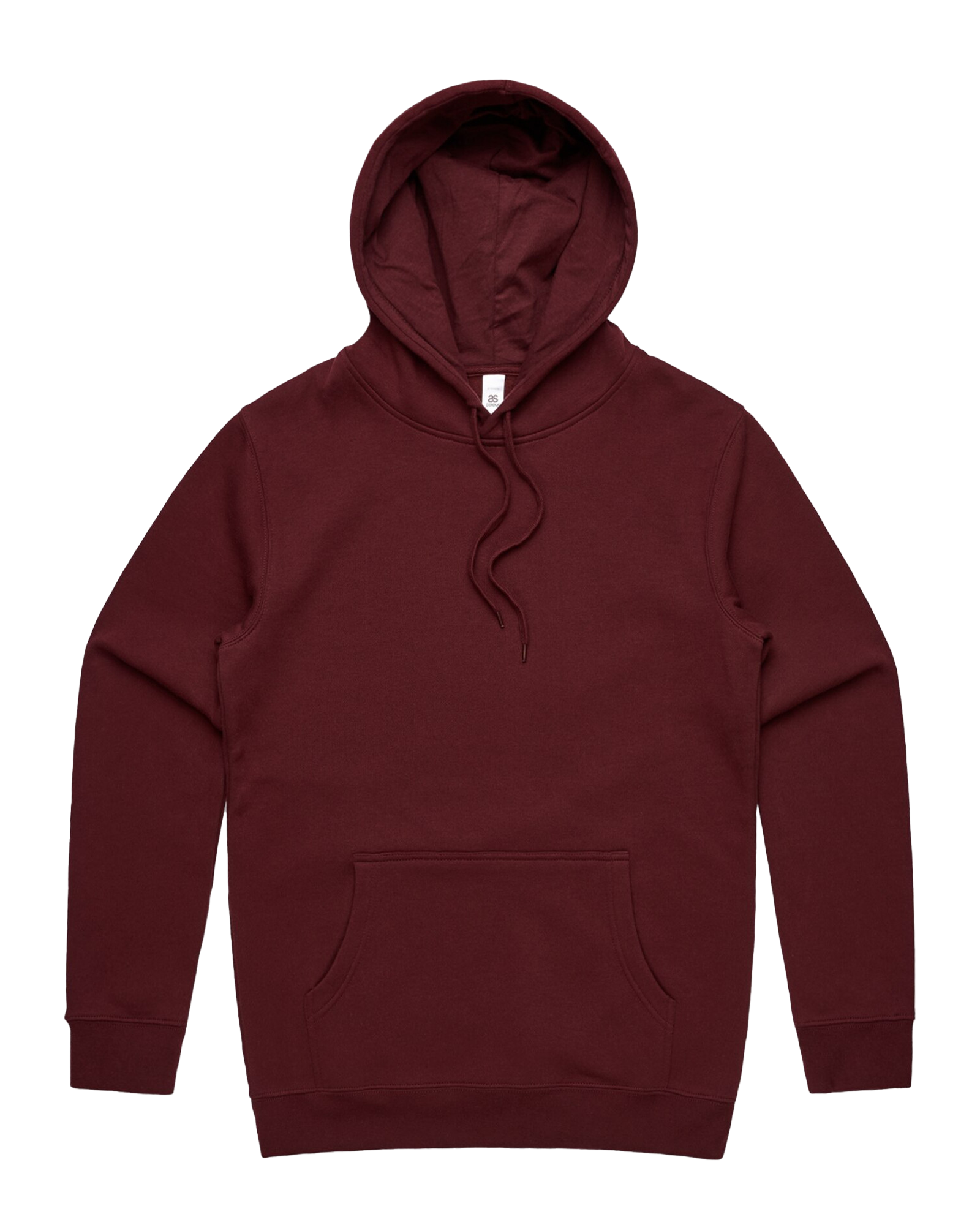 Stencil Hoodie In Burgundy