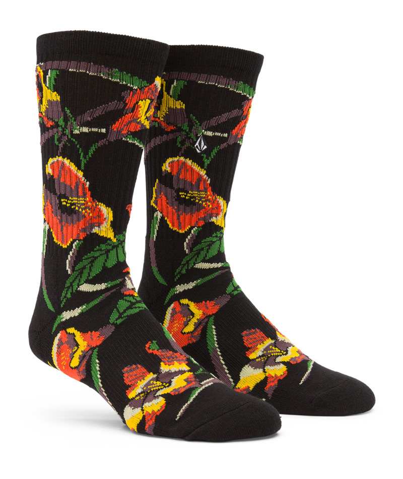 Stoney Shred Socks In Black