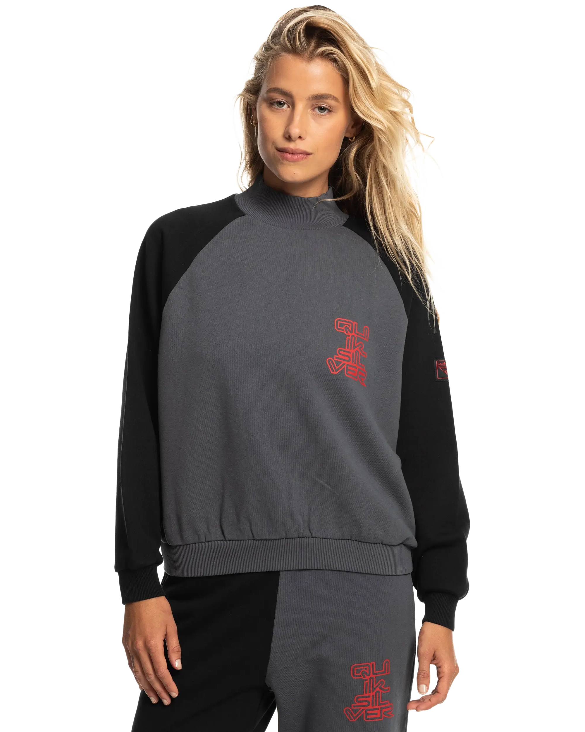 Stranger Things Upside Down Sweatshirt In Iron Gate
