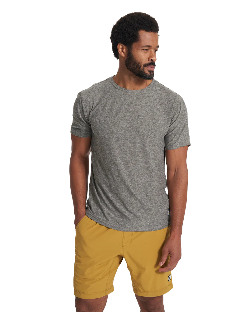 Strato Tech T-shirt In Heather Grey