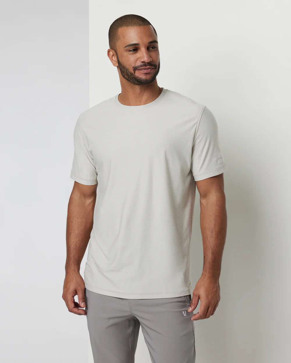 Strato Tech T-shirt In Salt