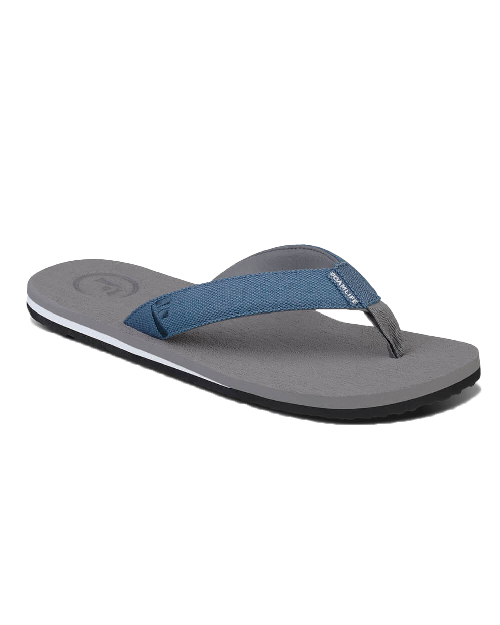 Sully Flip Flops In Stone Grey