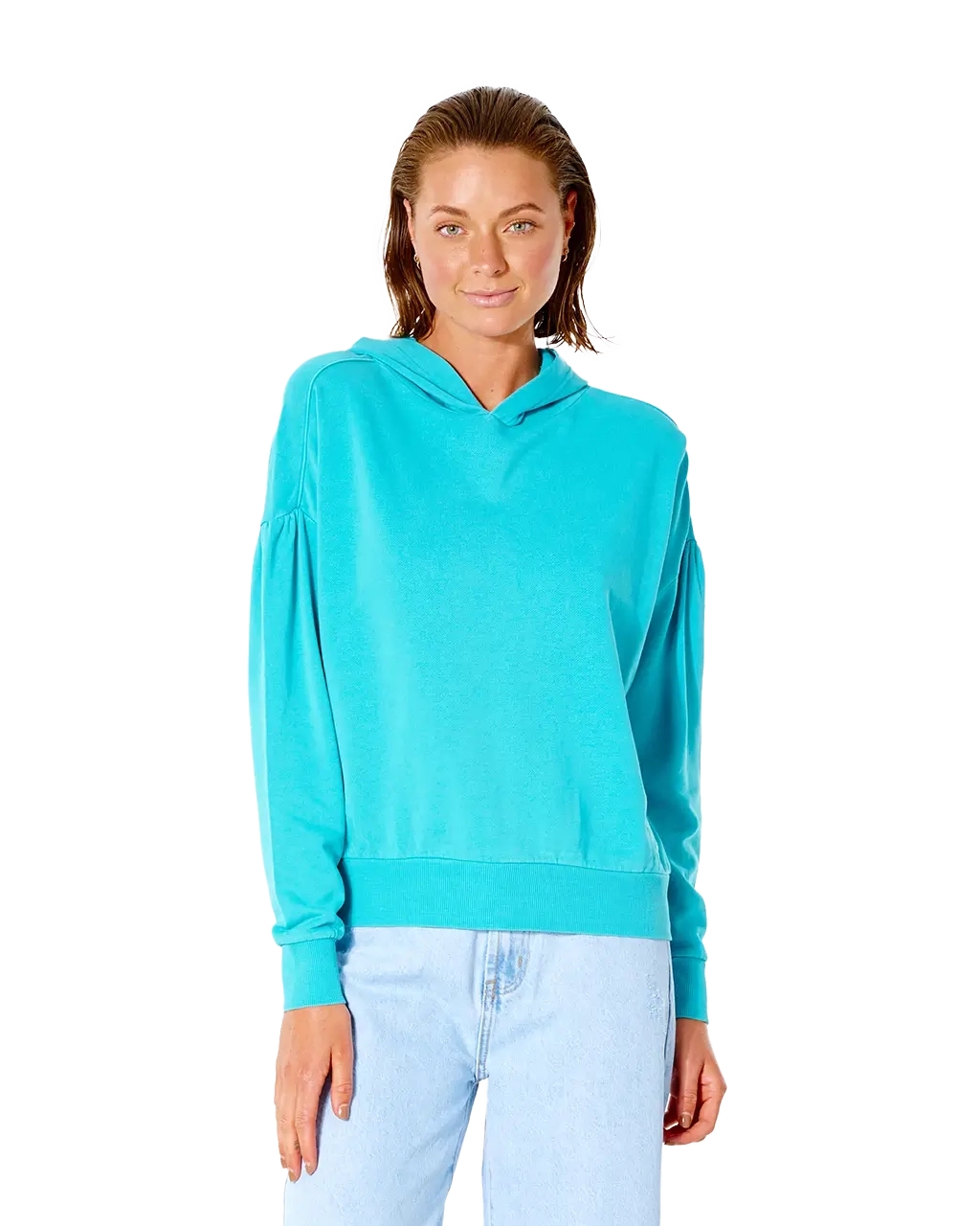Summer Breeze Hoodie In Baltic Teal
