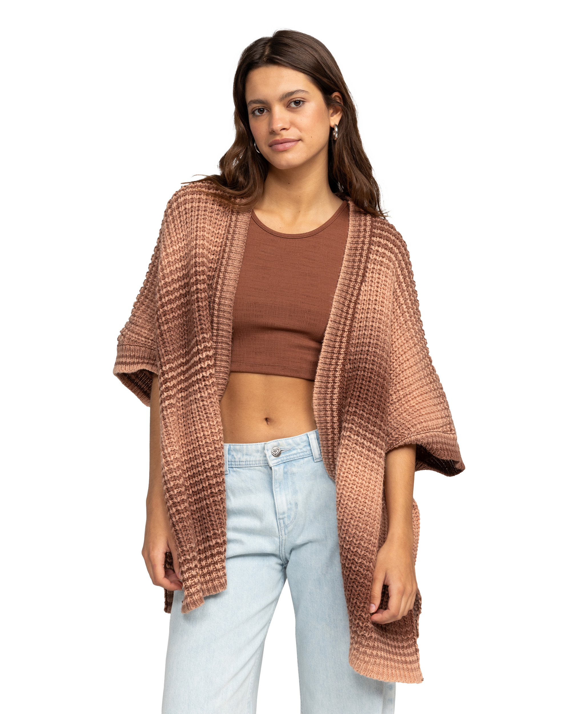 Summer Gipsy Cardigan In Cafe Creme